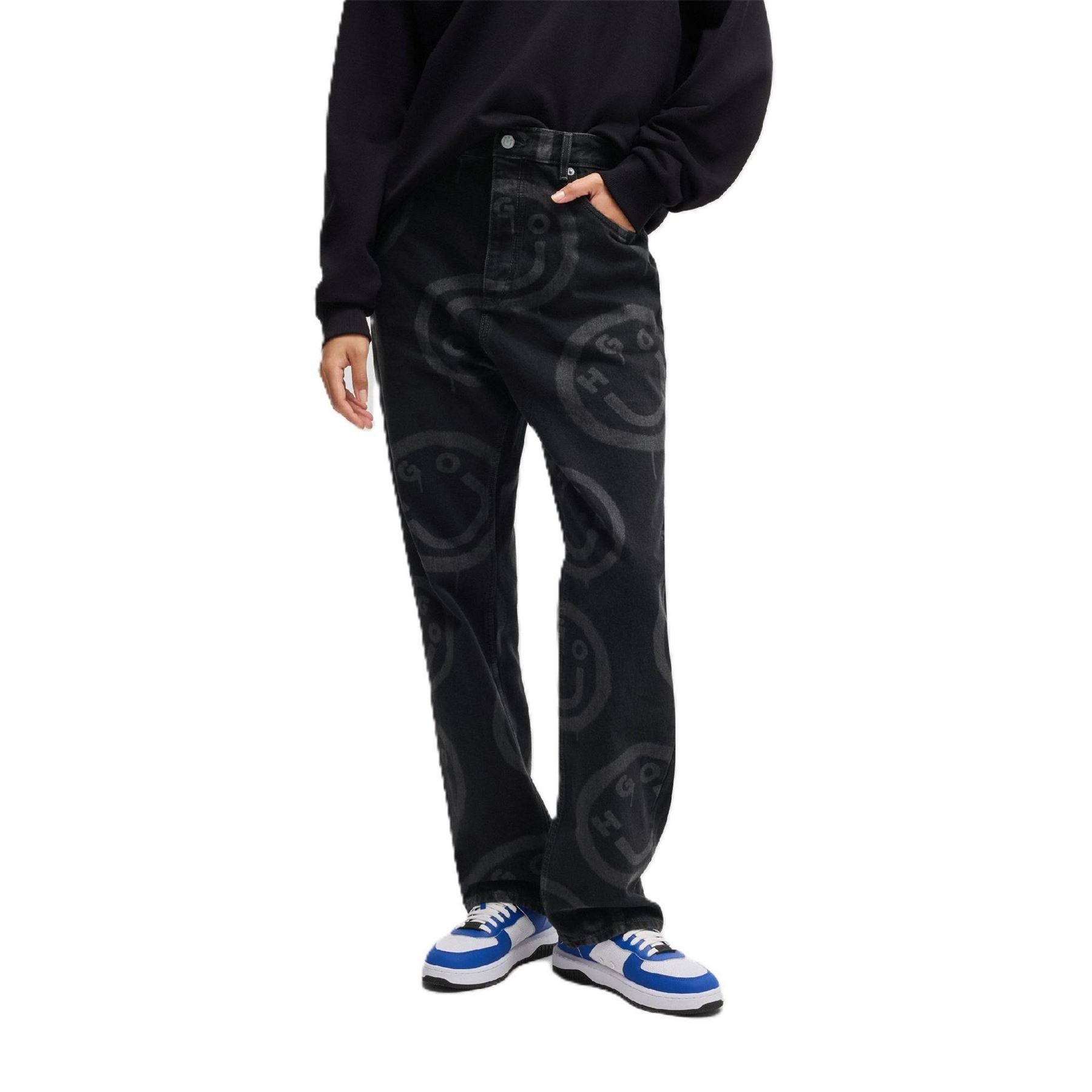 Boss Mens Nate 10267301 01 Slim Fit Jeans