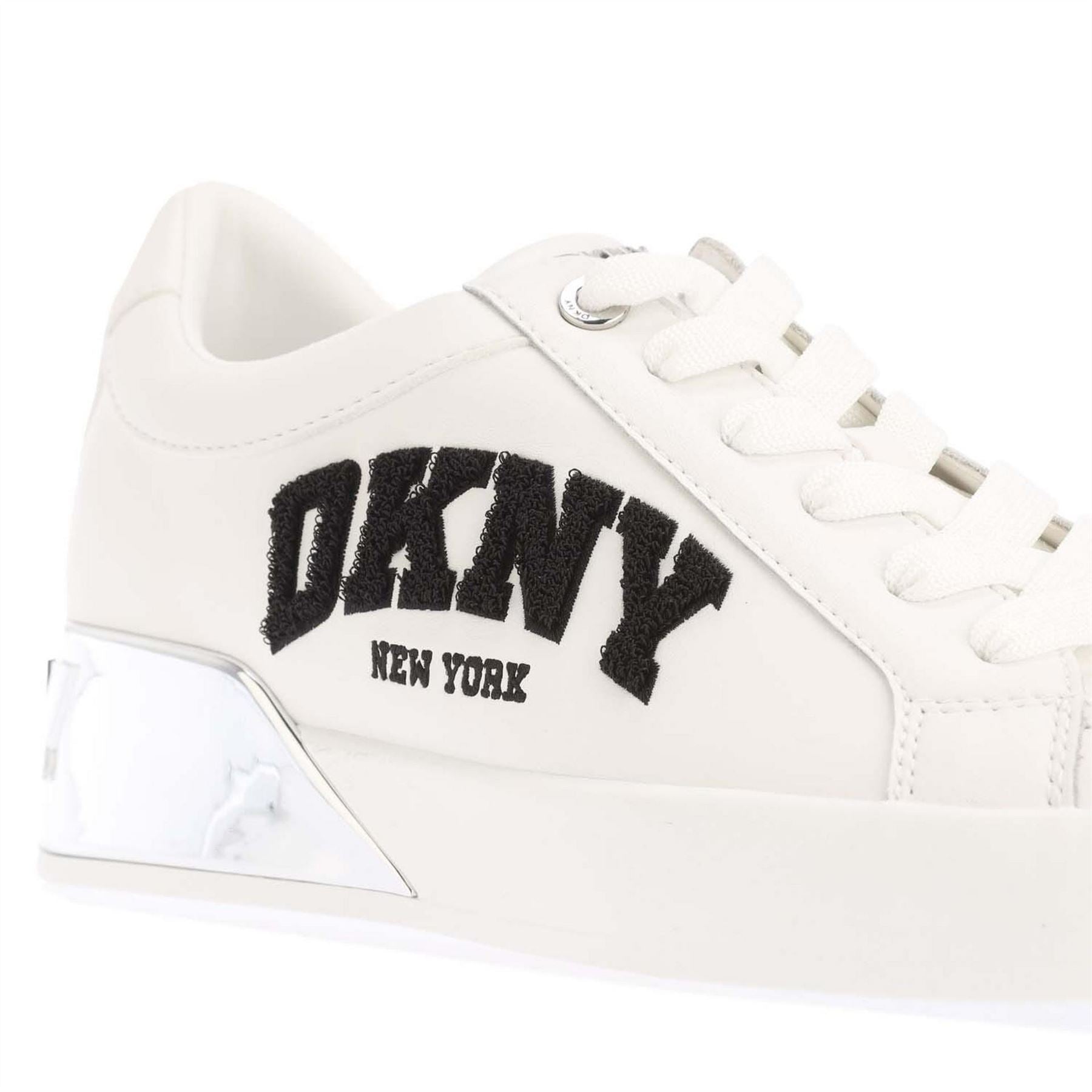 DKNY Varsity  Lace Up Trainers
