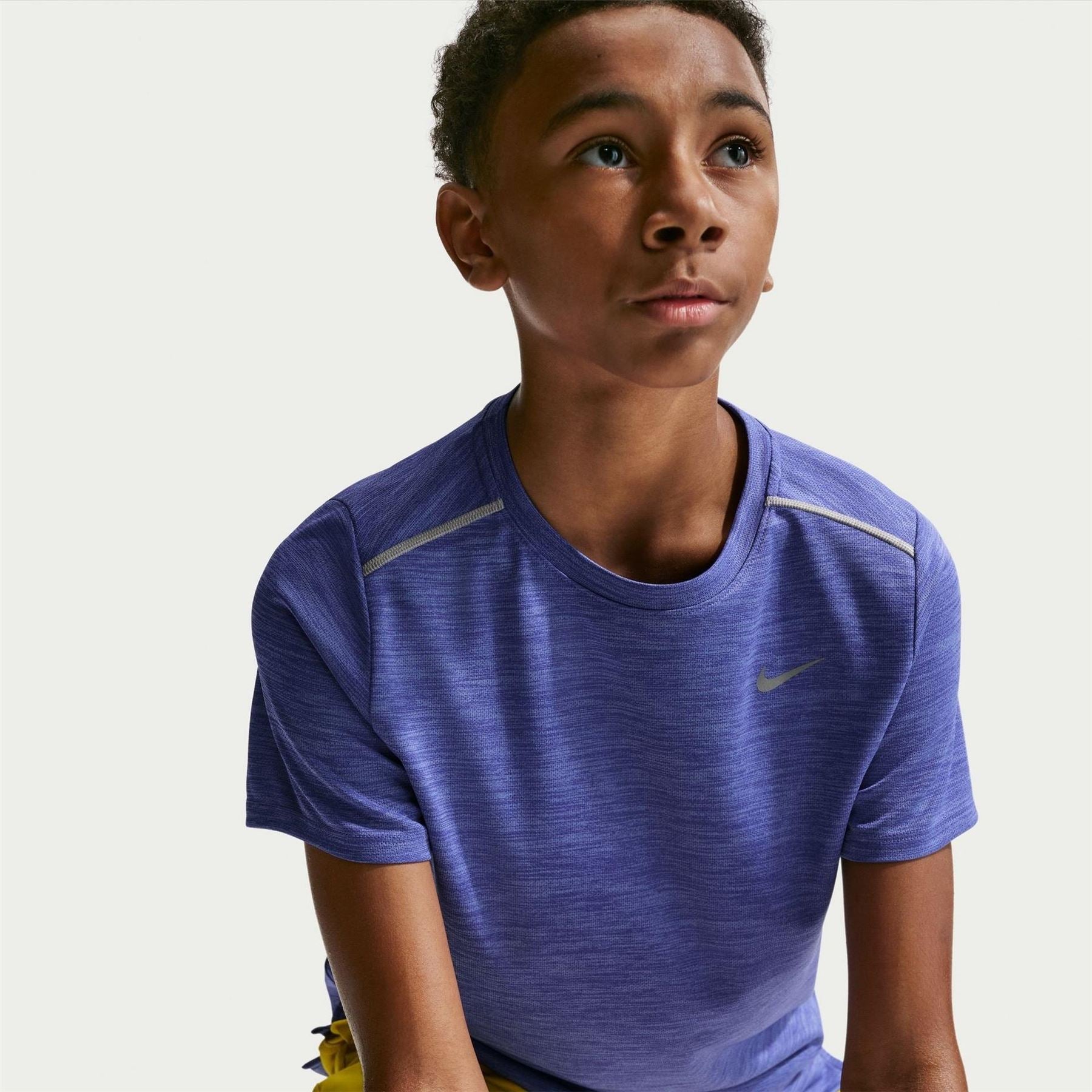 Nike Dri Fit Miler Big Kids (boys) Training Top