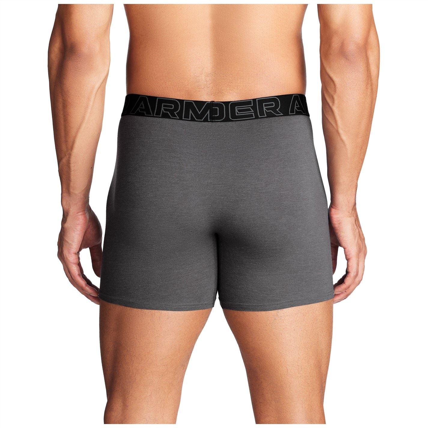 Under Armour Cotton 3 Pack Boxer Brief