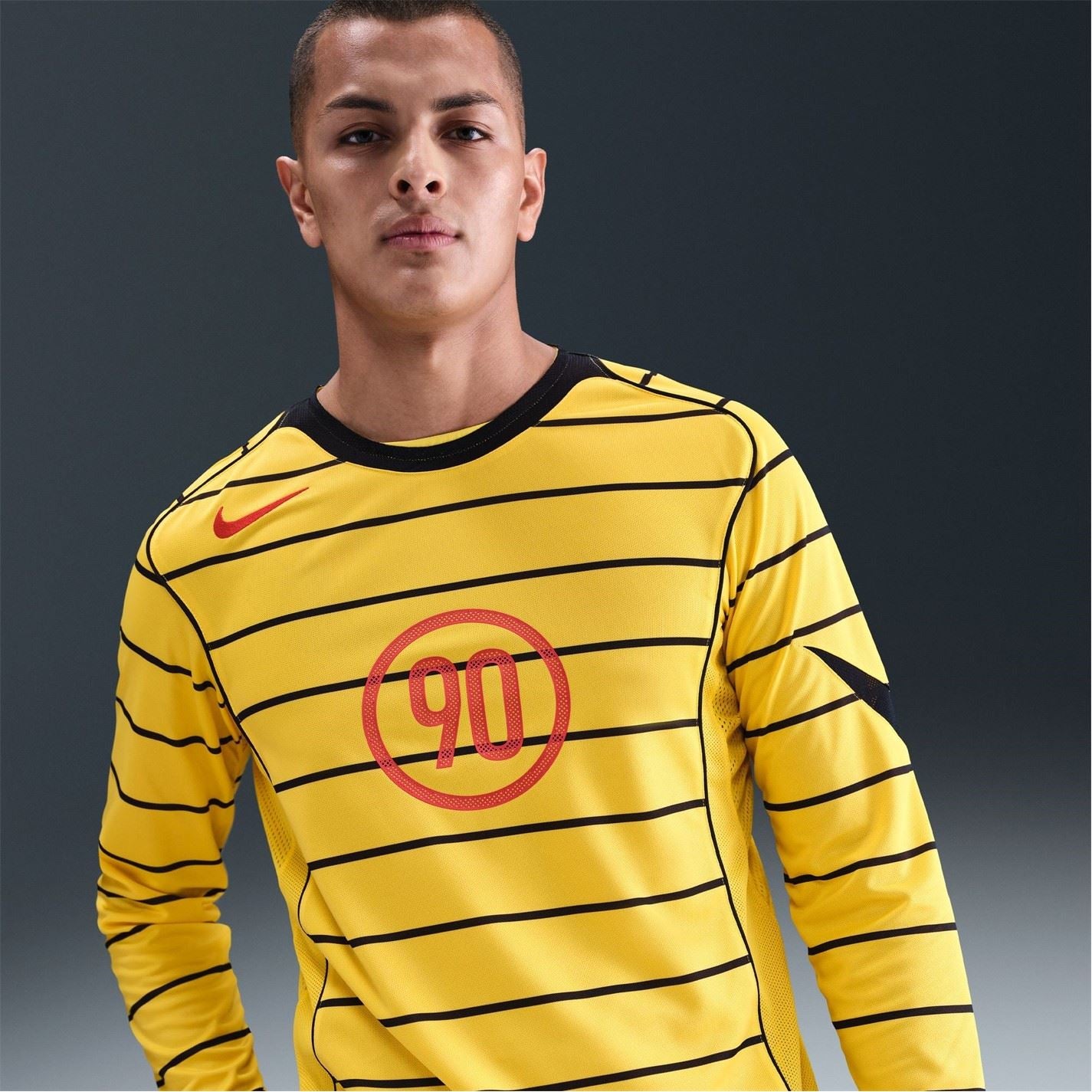 Nike T90 Energy Crew Neck Long Sleeve Competition T-Shirt