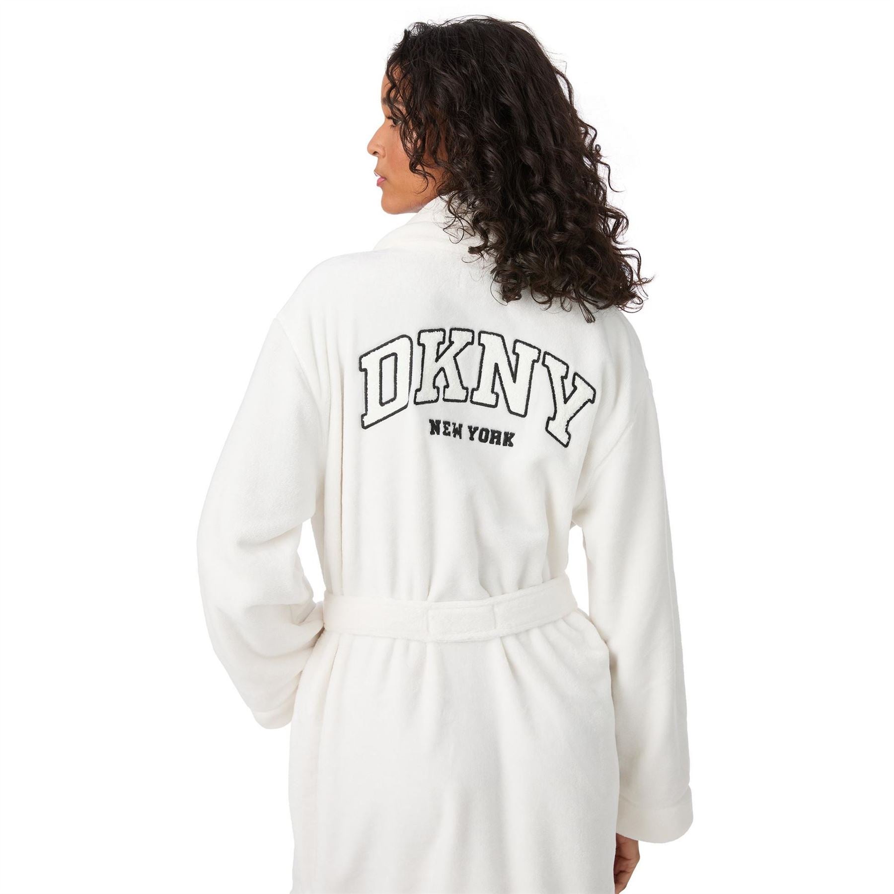 DKNY Fluffy Dressing Gown