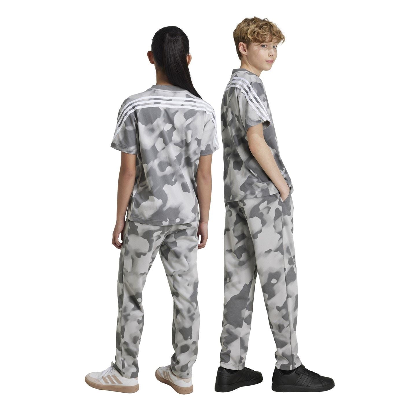 adidas Camo Patterned Closed Hem Joggers