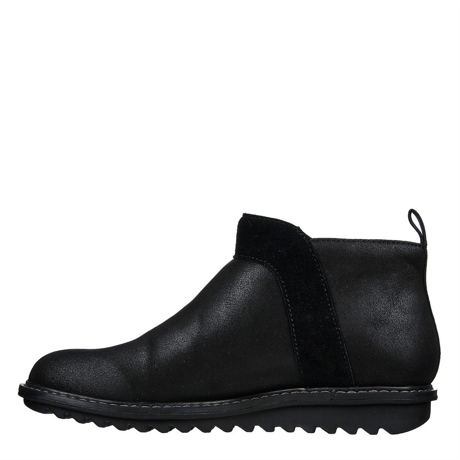 Skechers Arch Fit Ankle Boots with Side Zipper