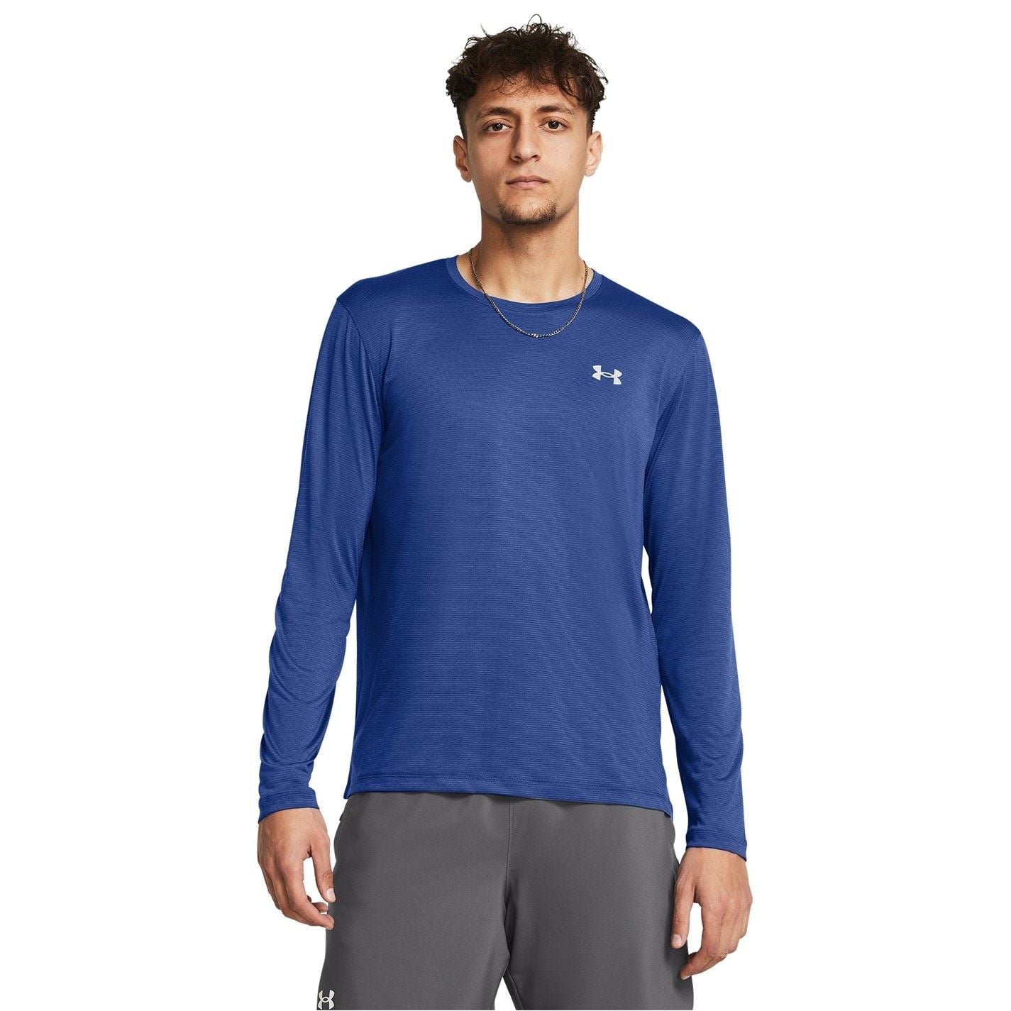Under Armour Launch Crew Neck Regular Fit Long Sleeve T-Shirt