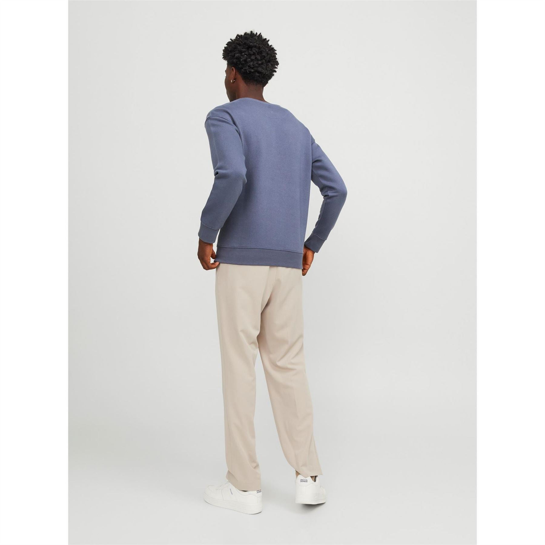 Jack and Jones Regular Fit Crew Neck Long Sleeve Sweater