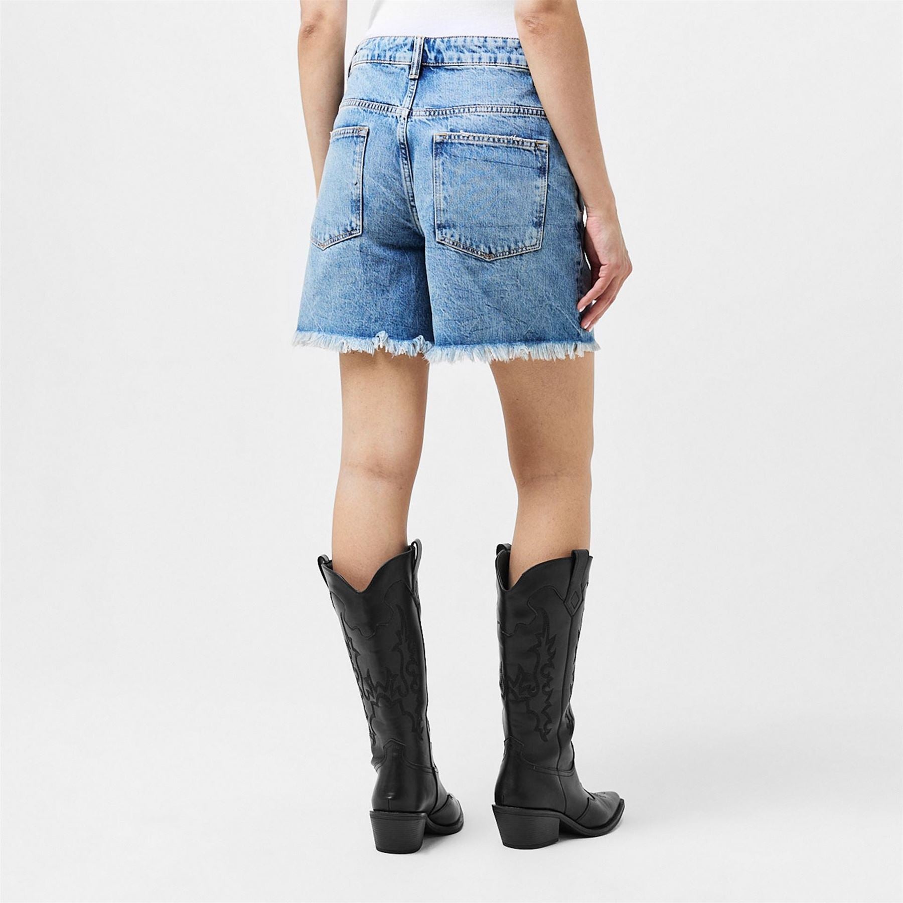 AllSaints Emmy Denim Shorts