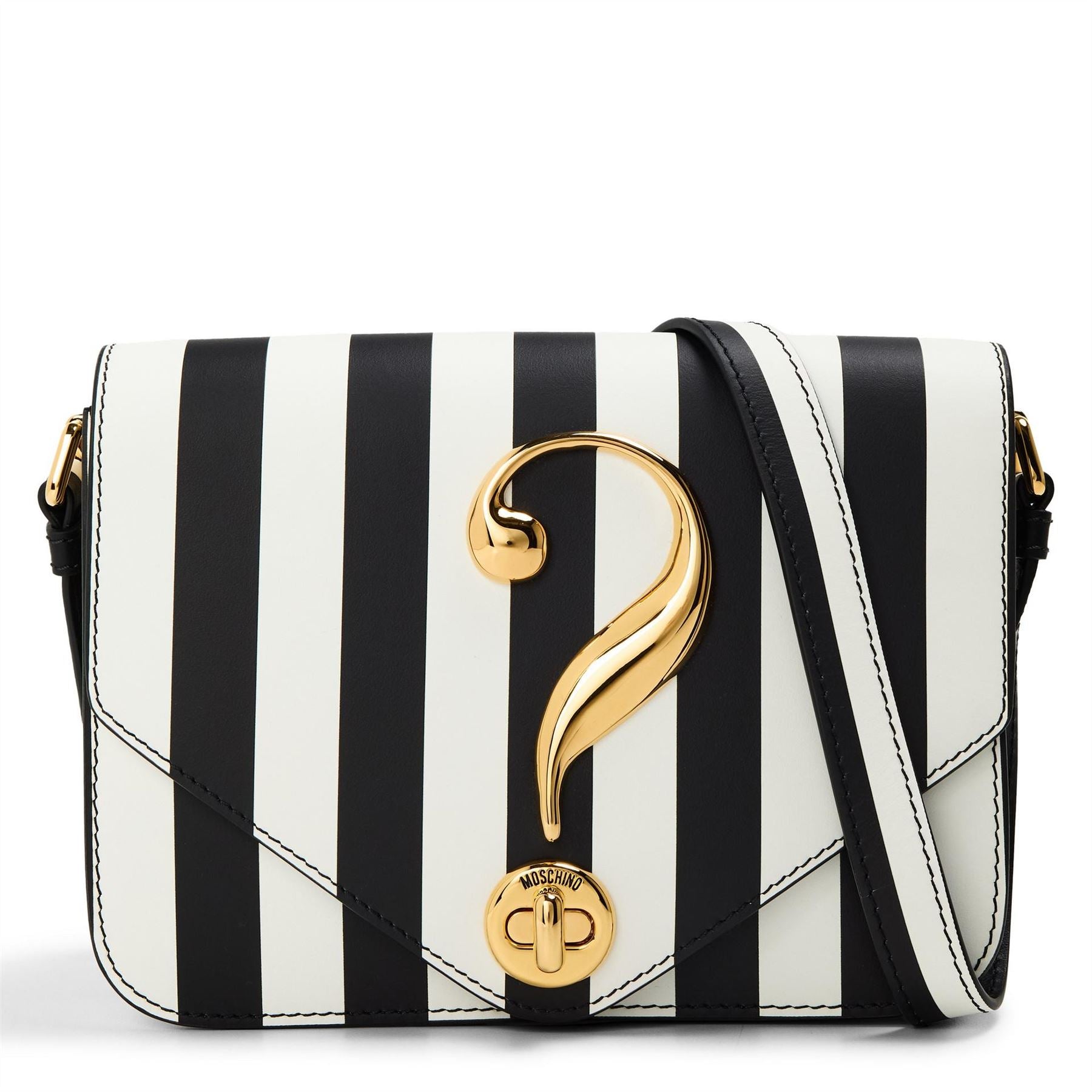Moschino Striped Bag