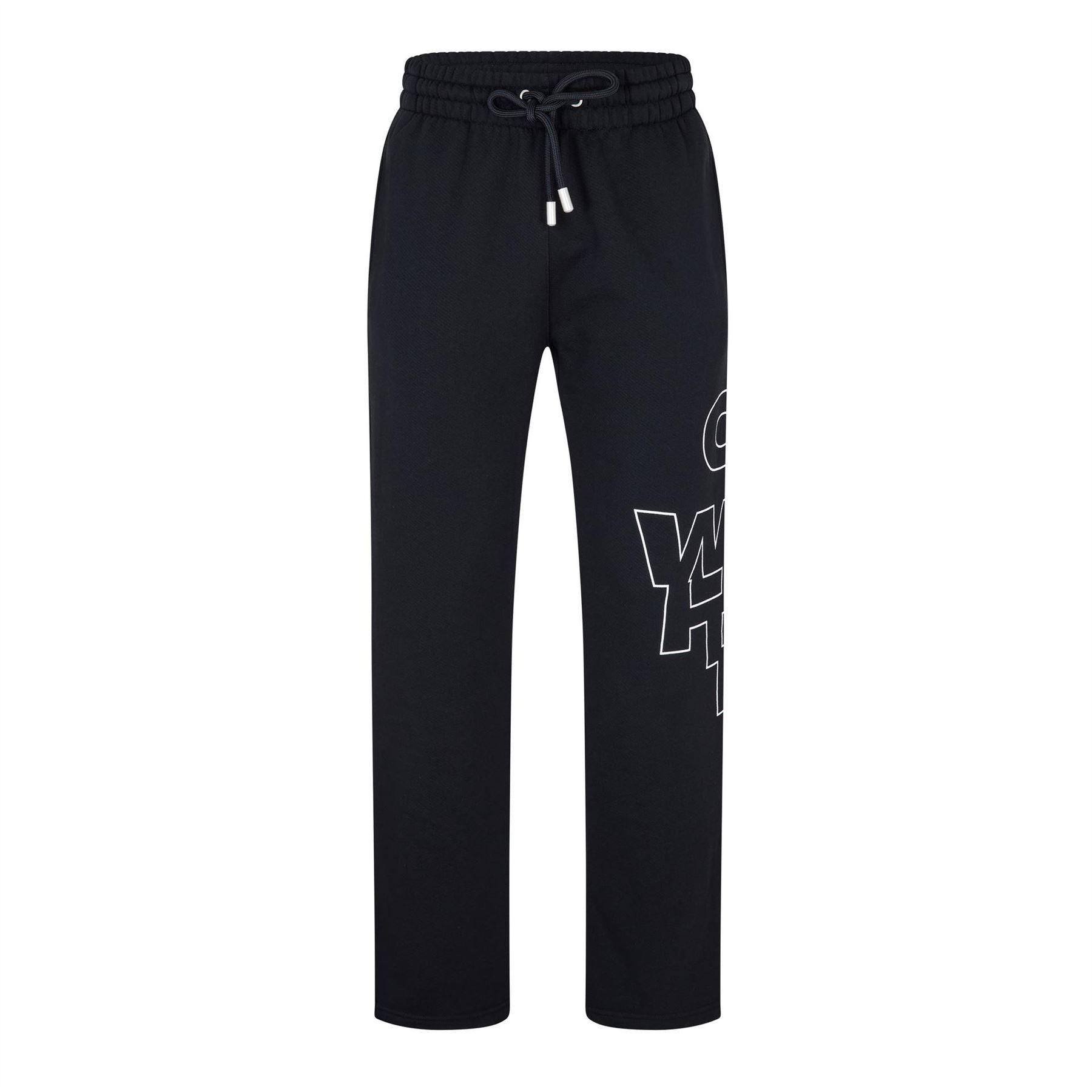 Off White Outline Arrow Graphic Print Sweatpants
