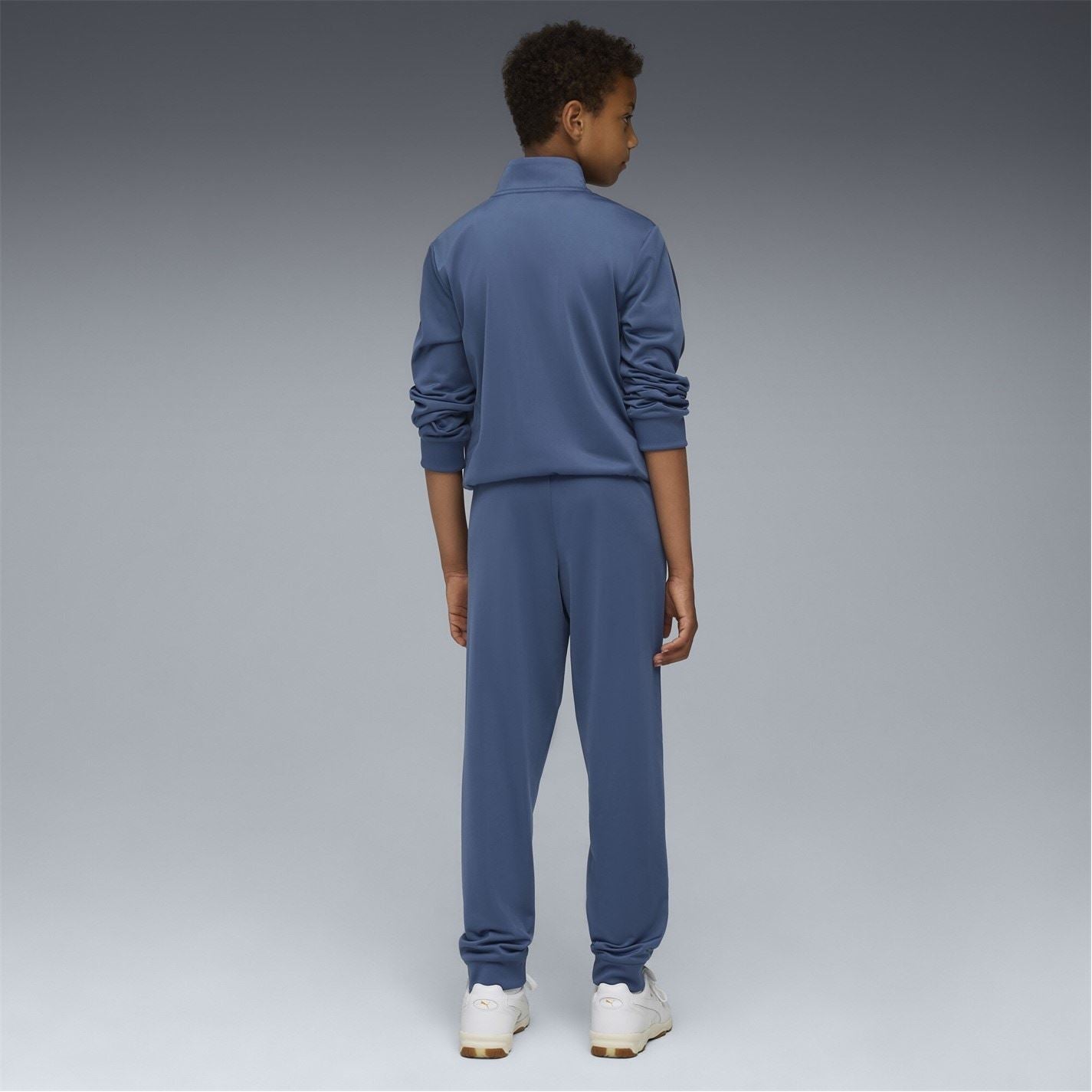 Puma Colour Block Poly Tracksuit Junior