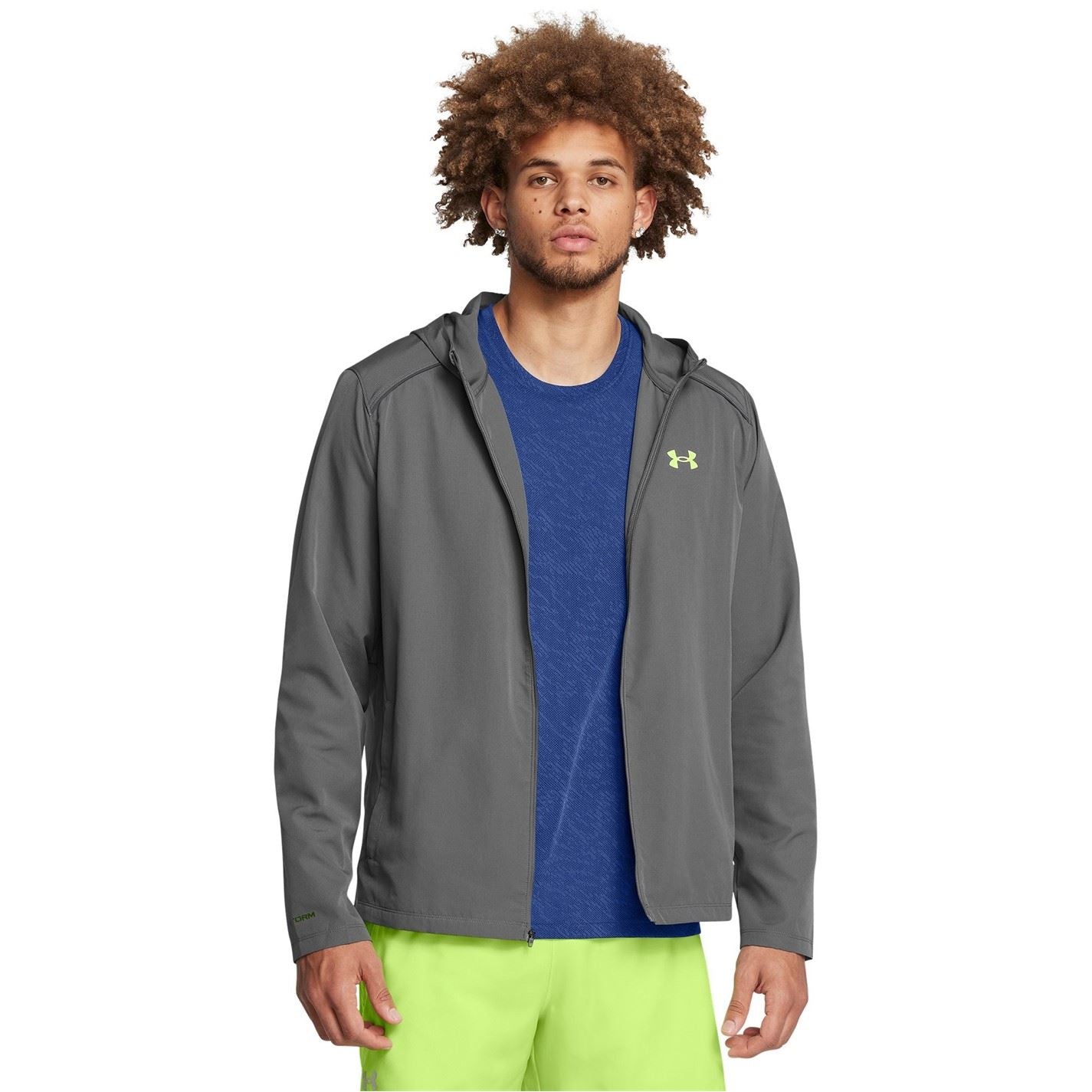 Under Armour  Storm Run Water And Wind Resistant Performance Running Jacket