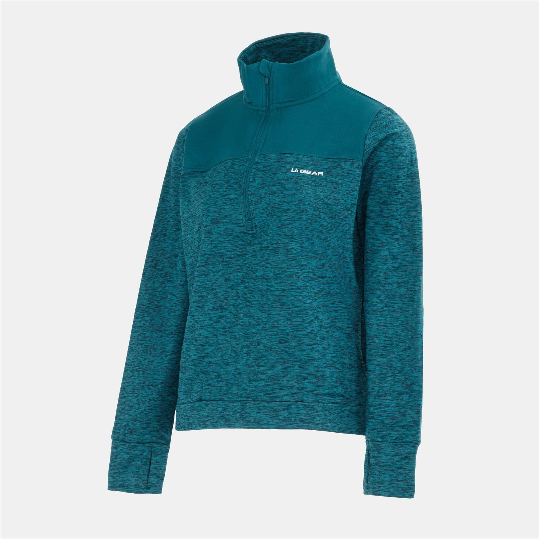 LA Gear Womens Half Zip Sweatshirt