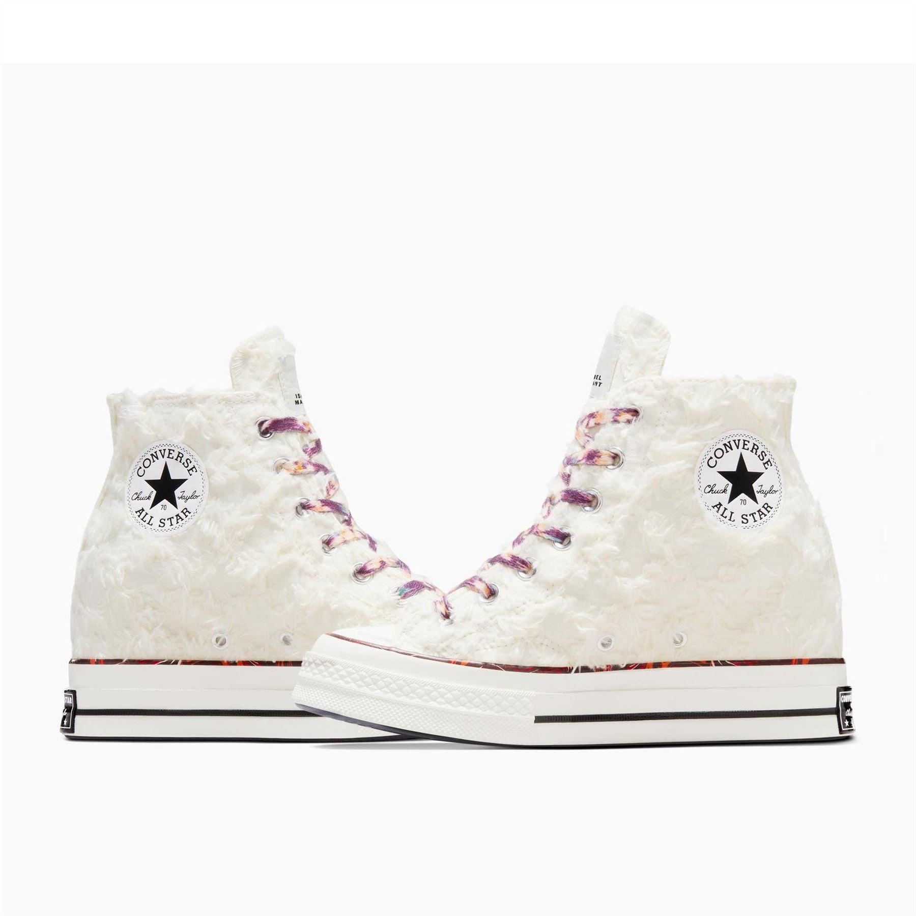 Converse Chuck 70 Wedge Hi Vanilla Trainers