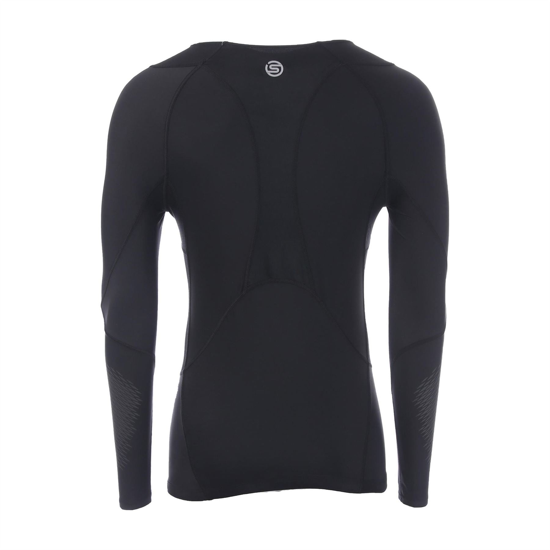 Skins Compression Fit Crew Neck Long Sleeve Top