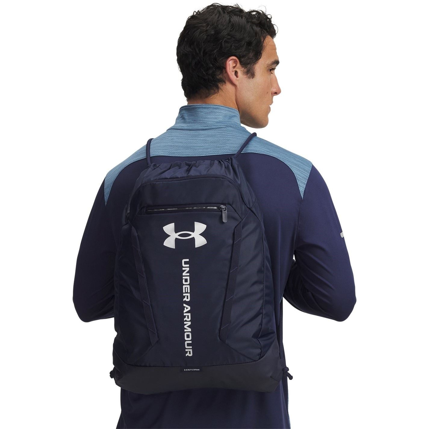 Under Armour Hustle Gym Sack Heathered Backpack