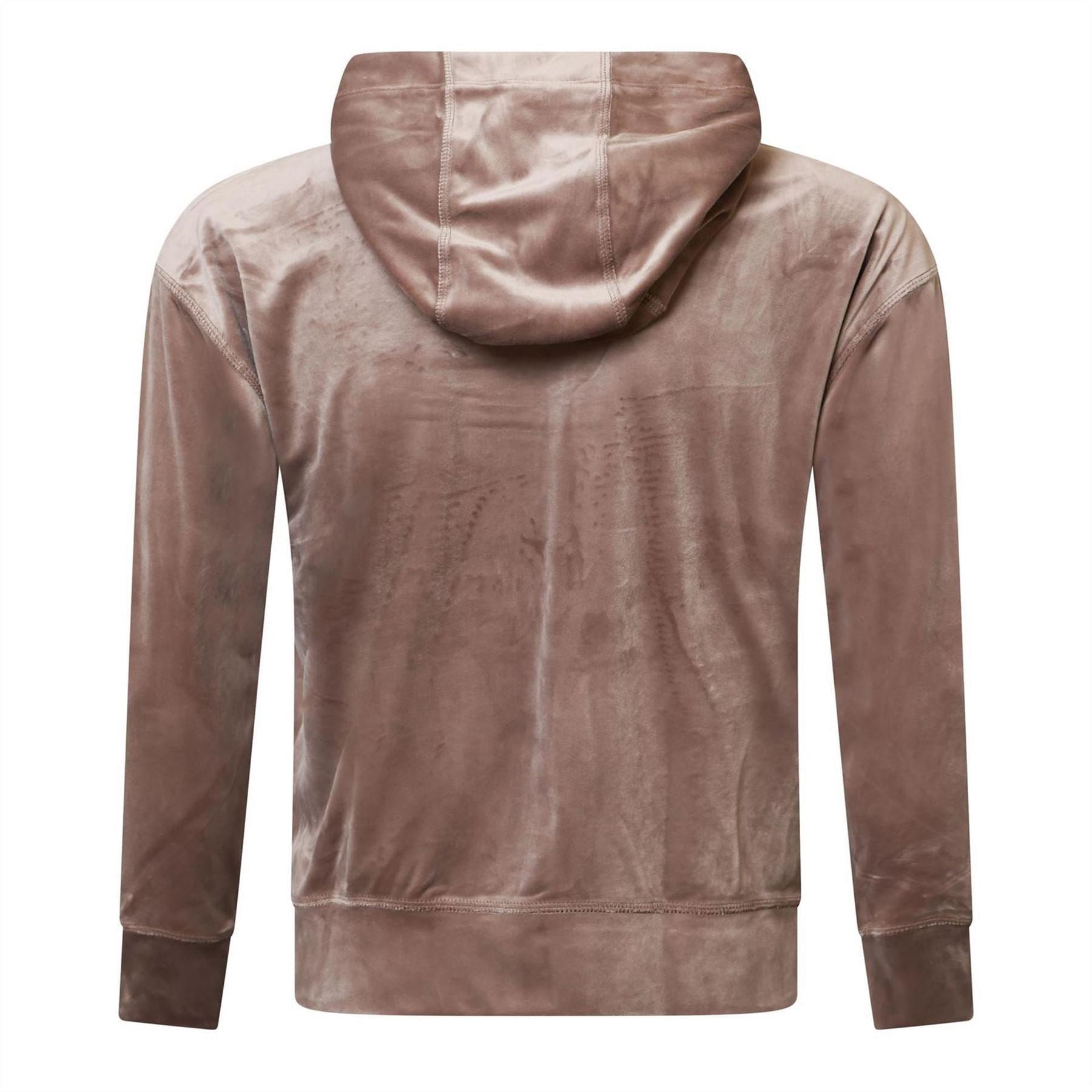 DKNY Tone Rhinestone Logo Full Zip Hoodie