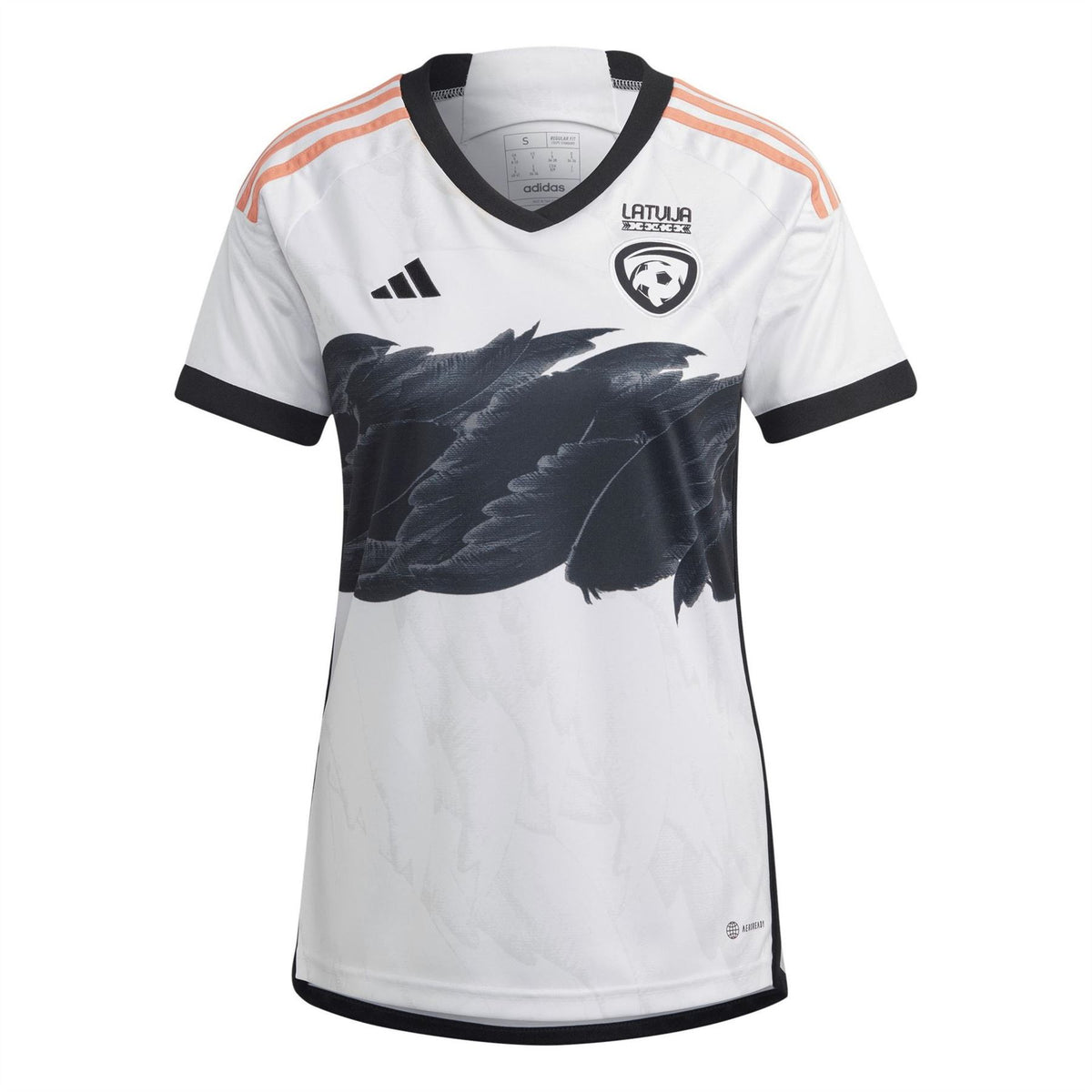 adidas V-Neck Short Sleeve Jersey T-Shirt