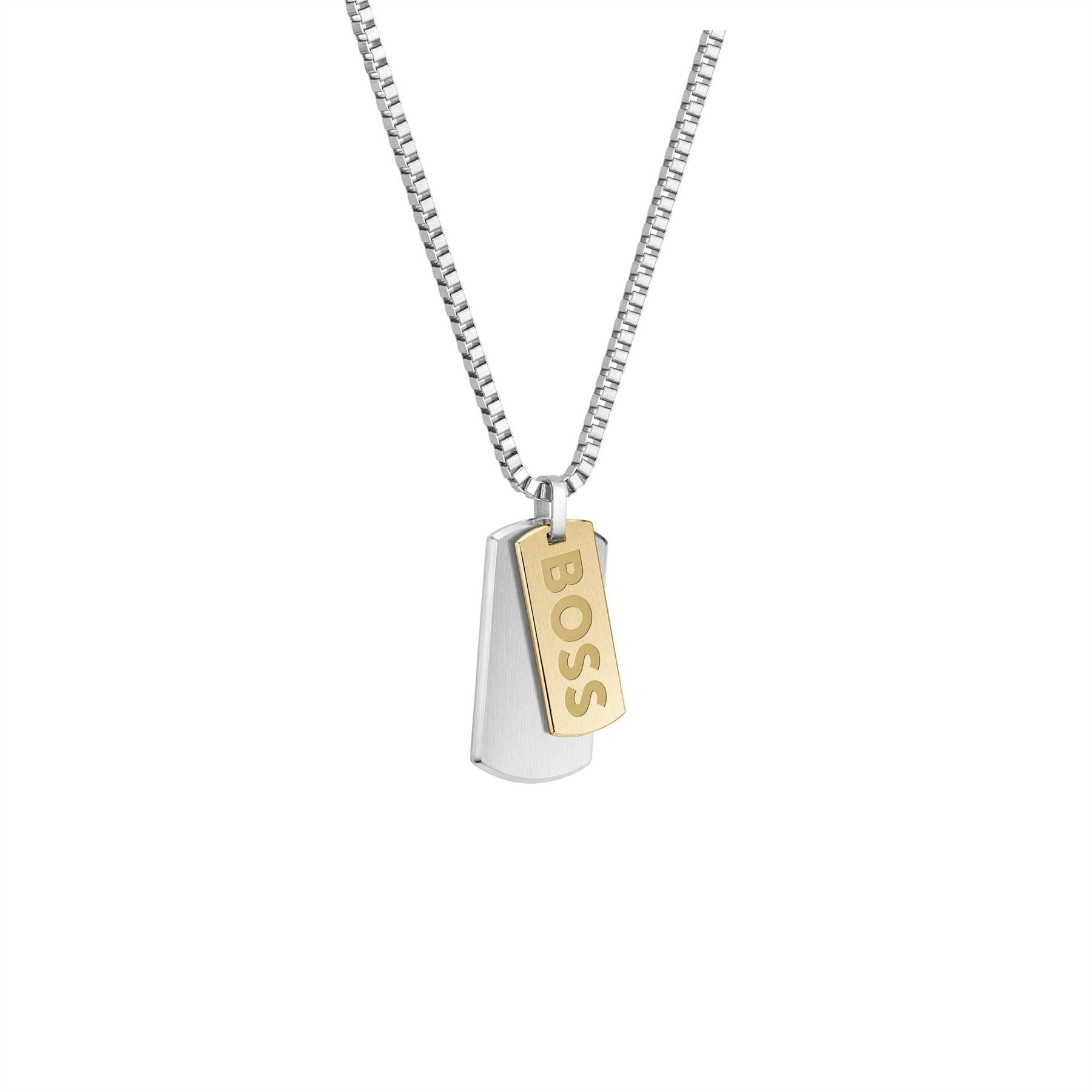 Boss Devon Box Chain Necklace