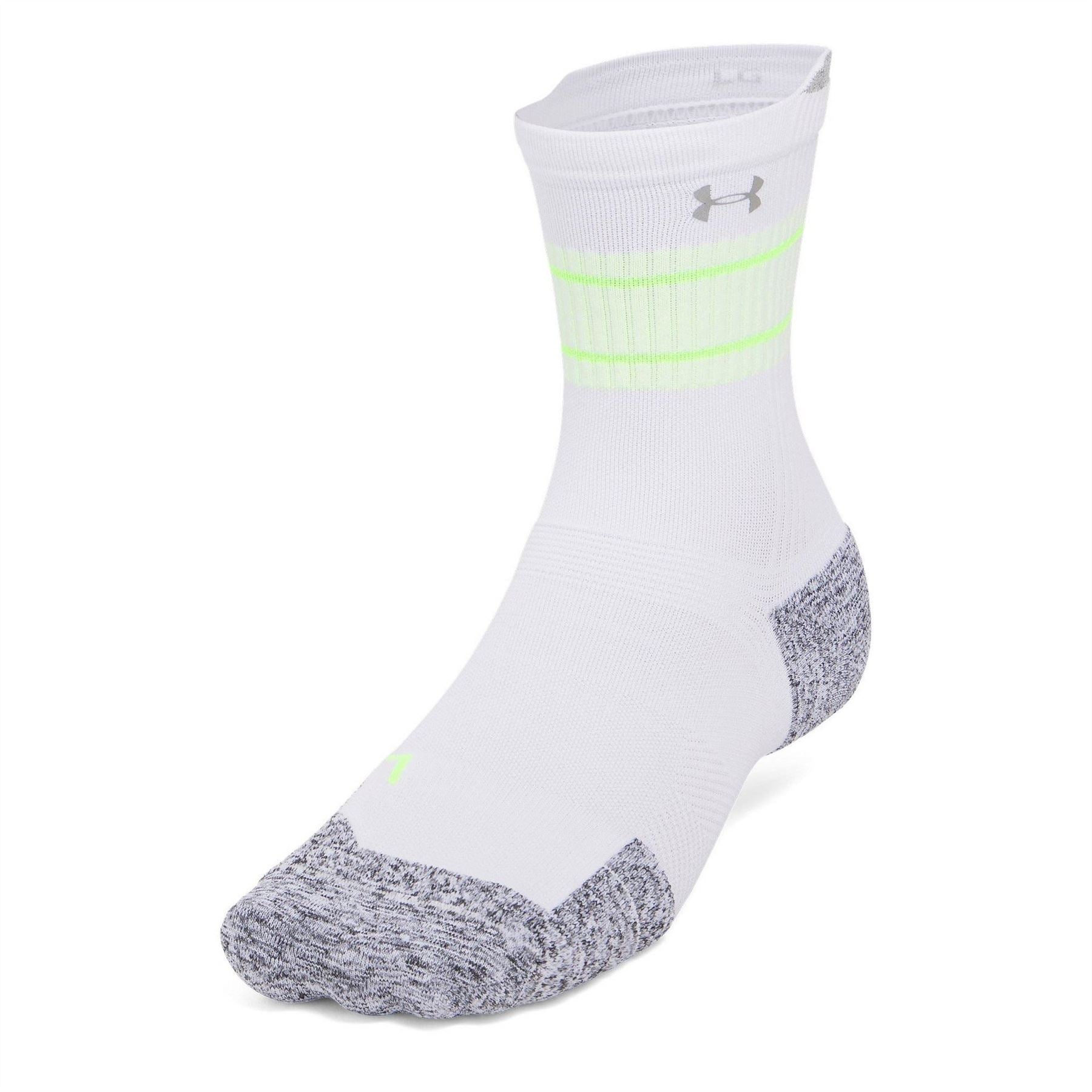 Under Armour Mens Armour Ua Ad Run Cushion 3pk Crew Sock