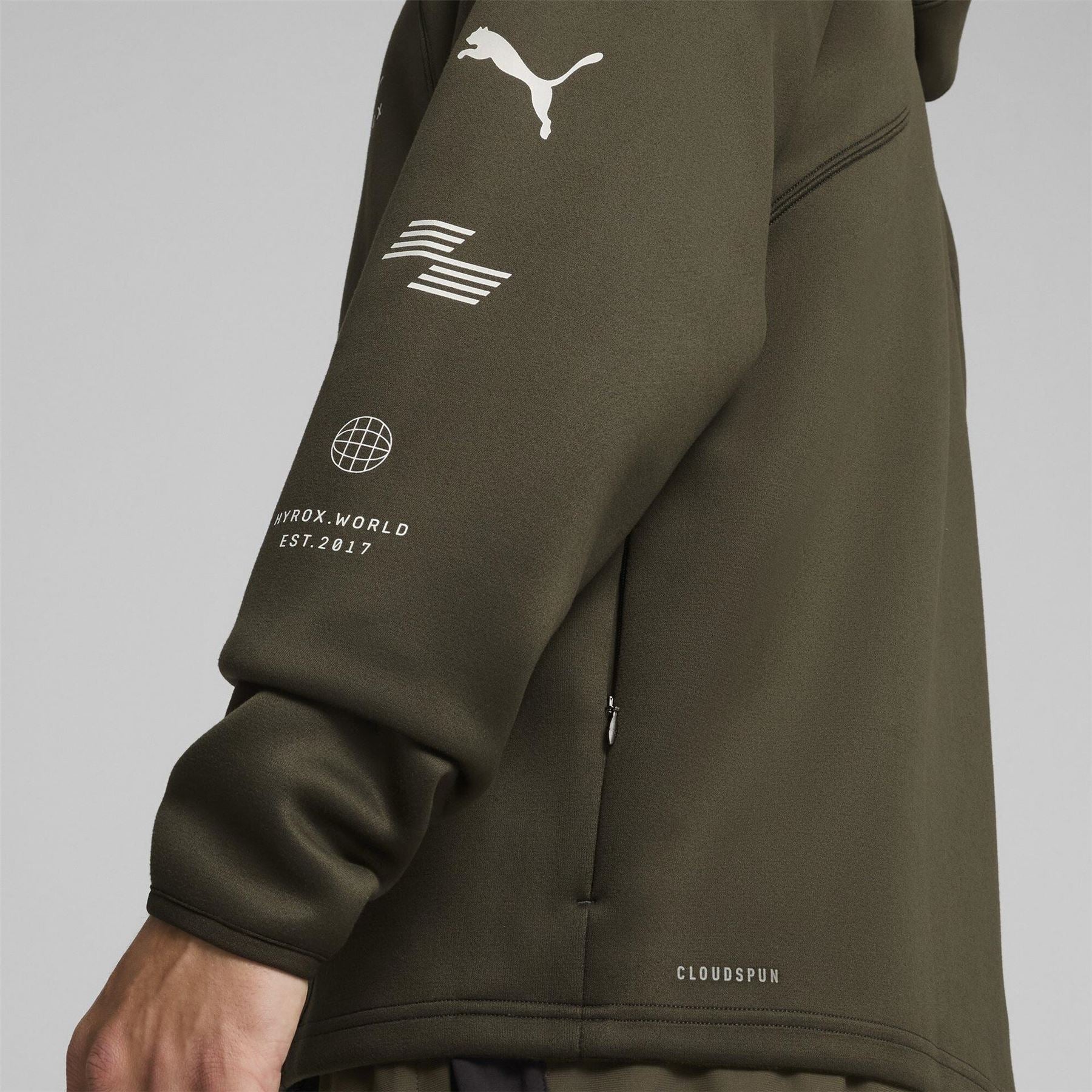 Puma Mens Hyrox X Cloudspun Techbl Jacket Training
