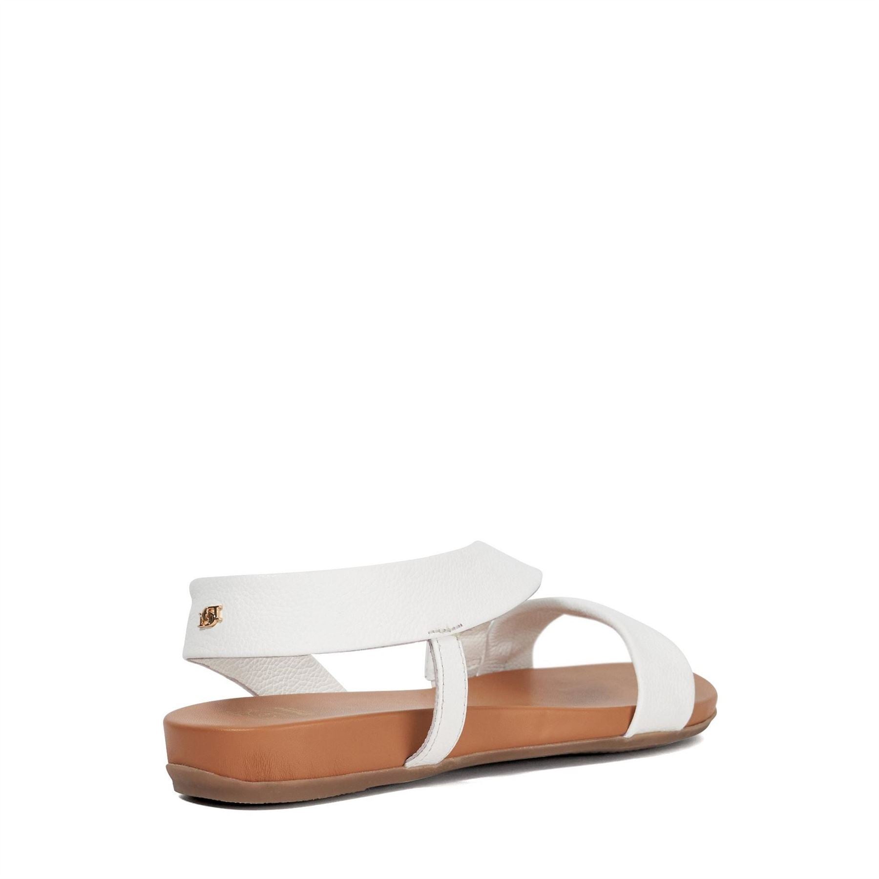 Dune London Open Toe Flatform Slide Sandals
