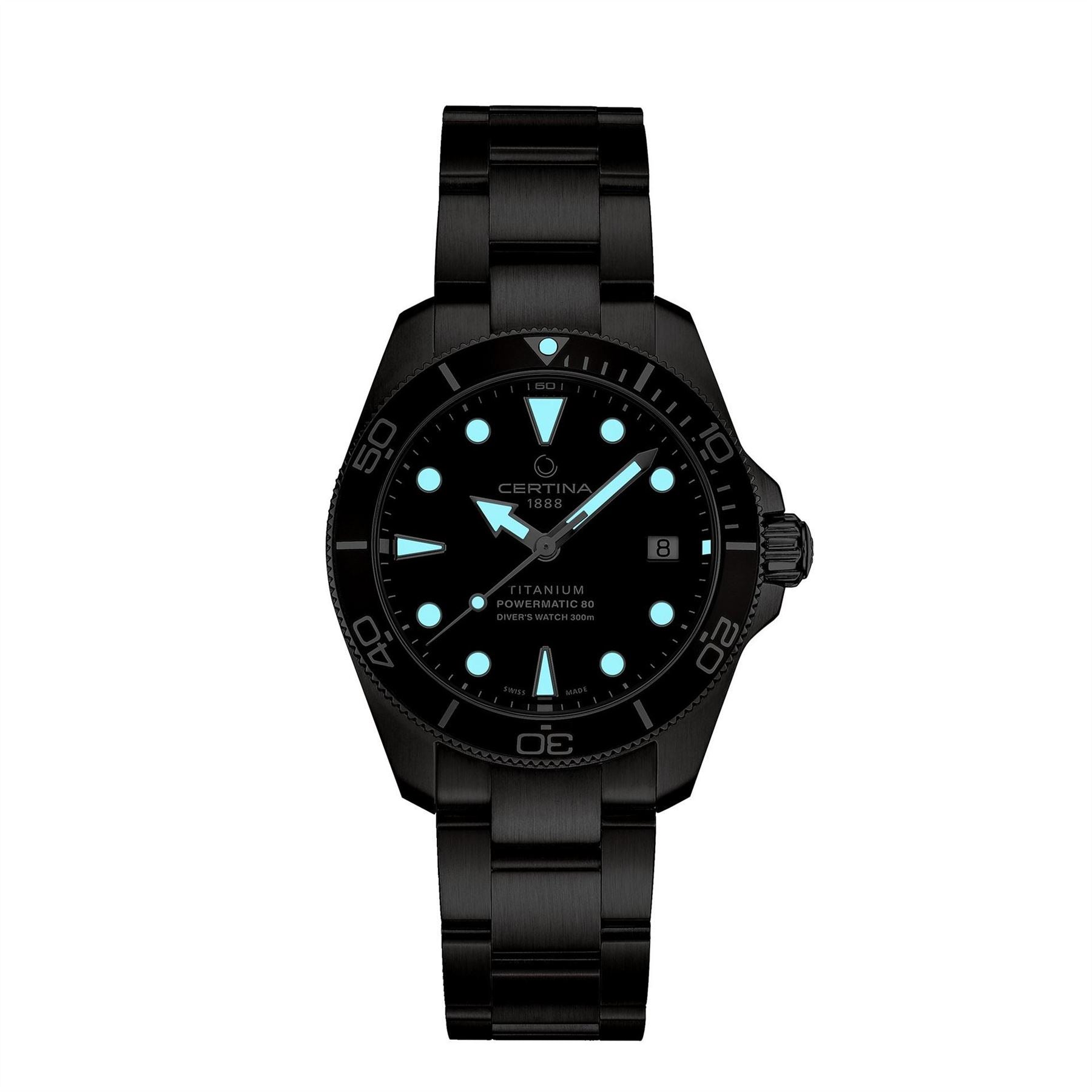 Certina Adults Action Diver 10 Auto Analogue Watch