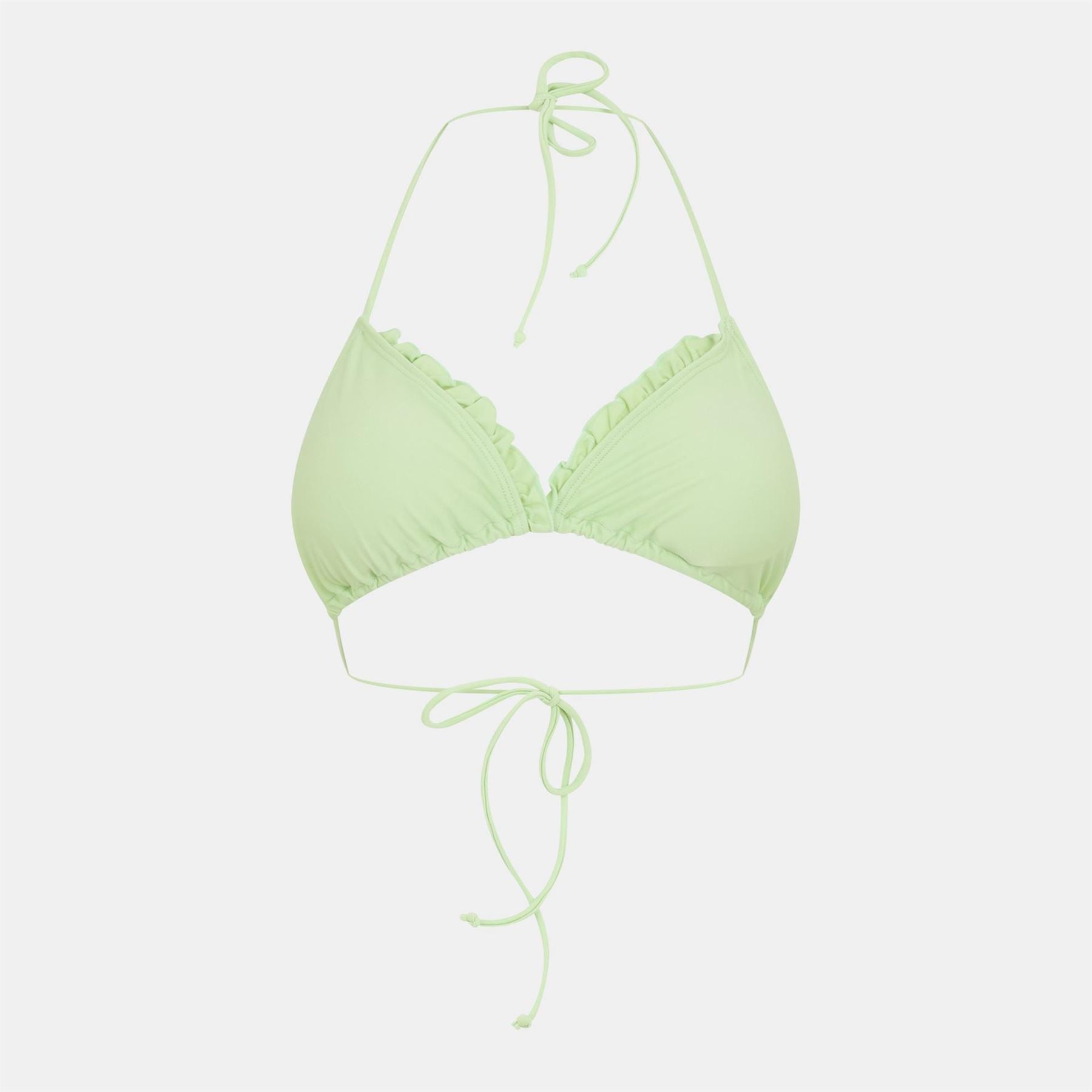 Brave Soul Bikini Top With Frill