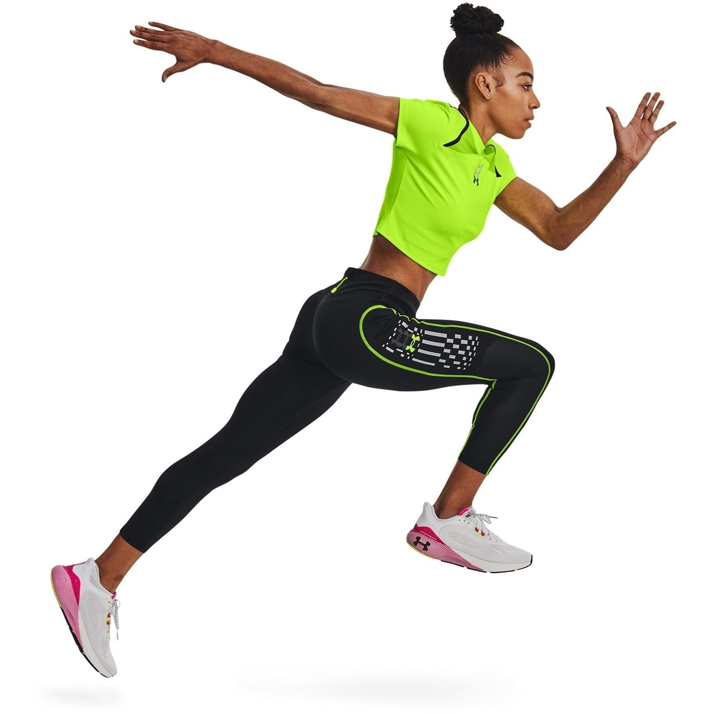 Under Armour Run Solid Patterned Running Pants