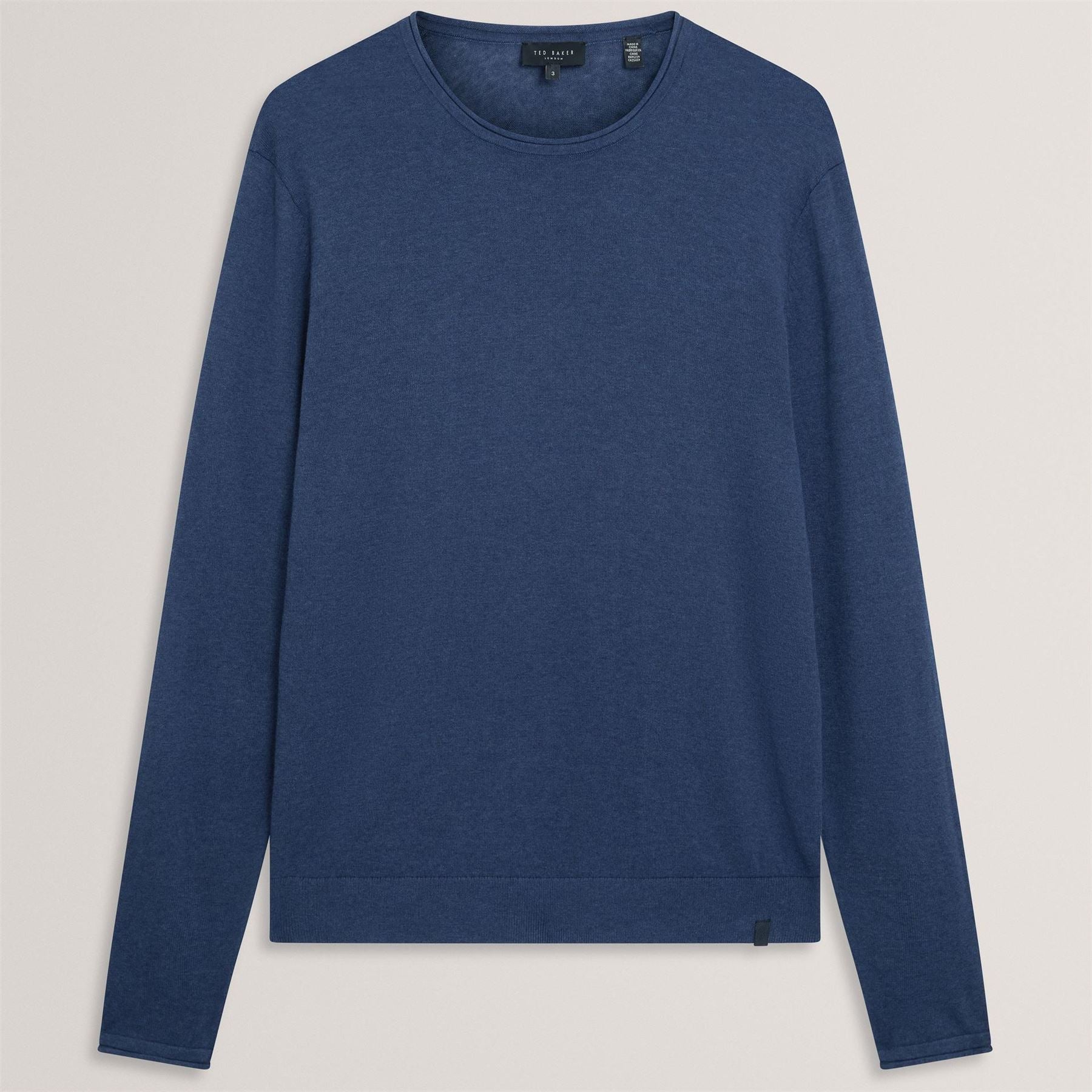 Ted Baker Linen Blend Crew Neck Jumper