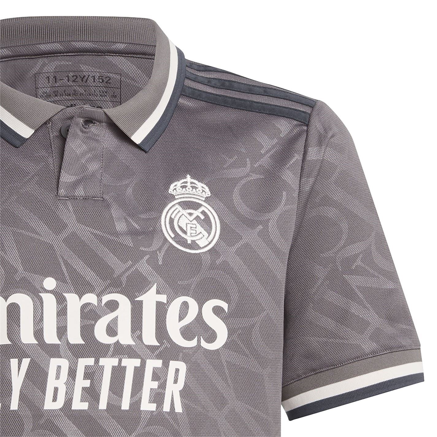 adidas Real Madrid Third Shirt 2024 2025 Juniors – Lovell Sports