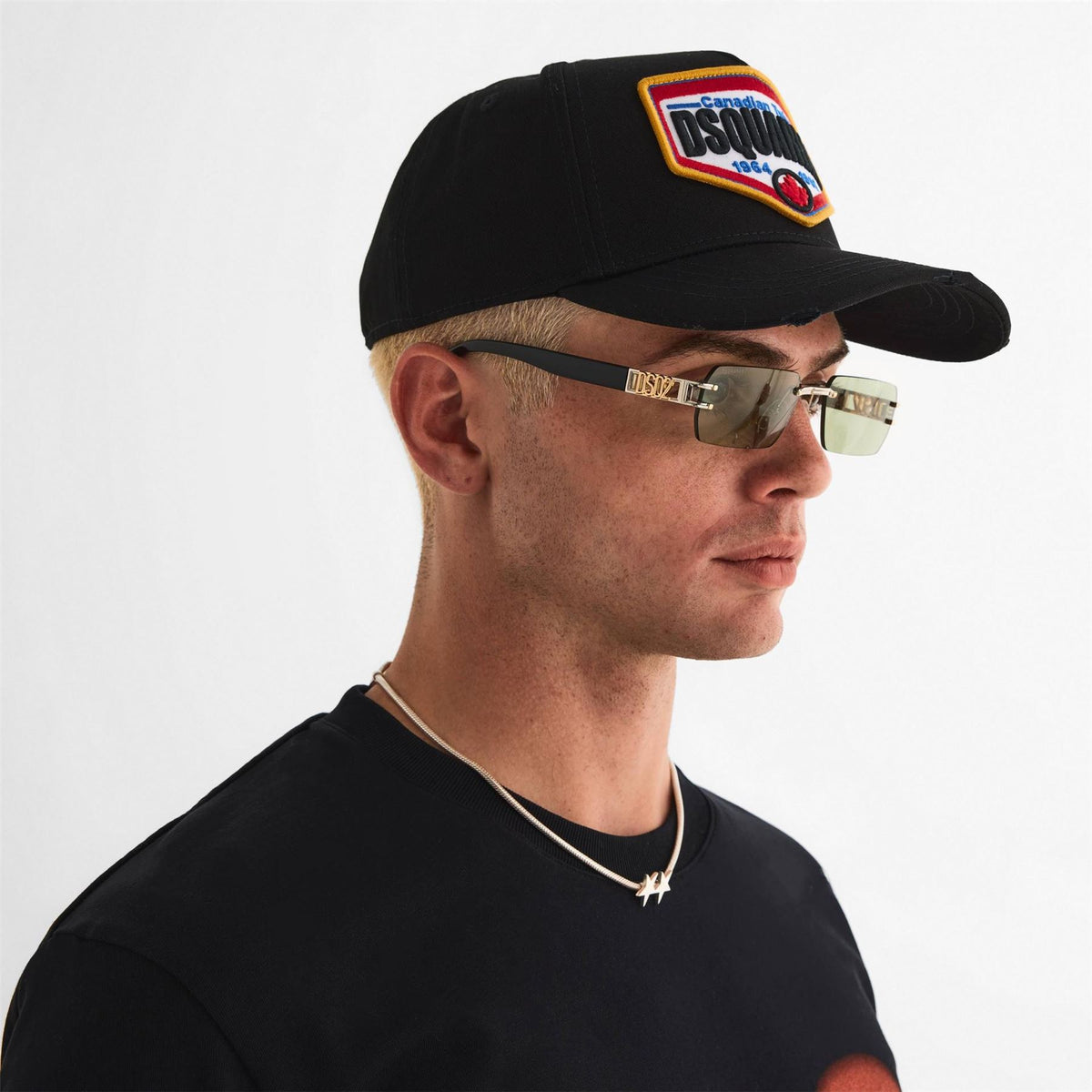 DSquared2 Rimless Sun Rectangle Sunglasses