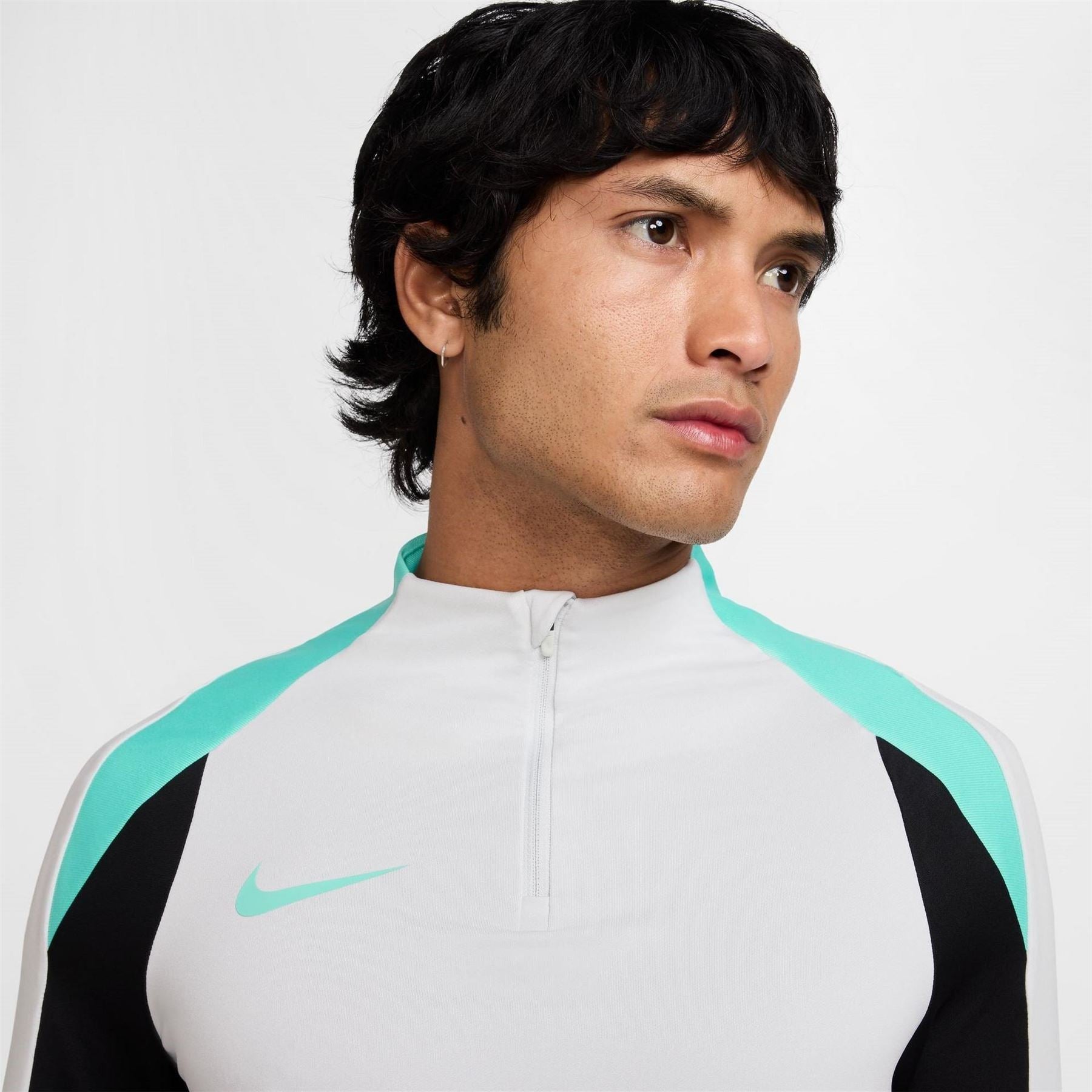 Nike Mens Strike Dri Fit 1 2 Zip Global Football Top