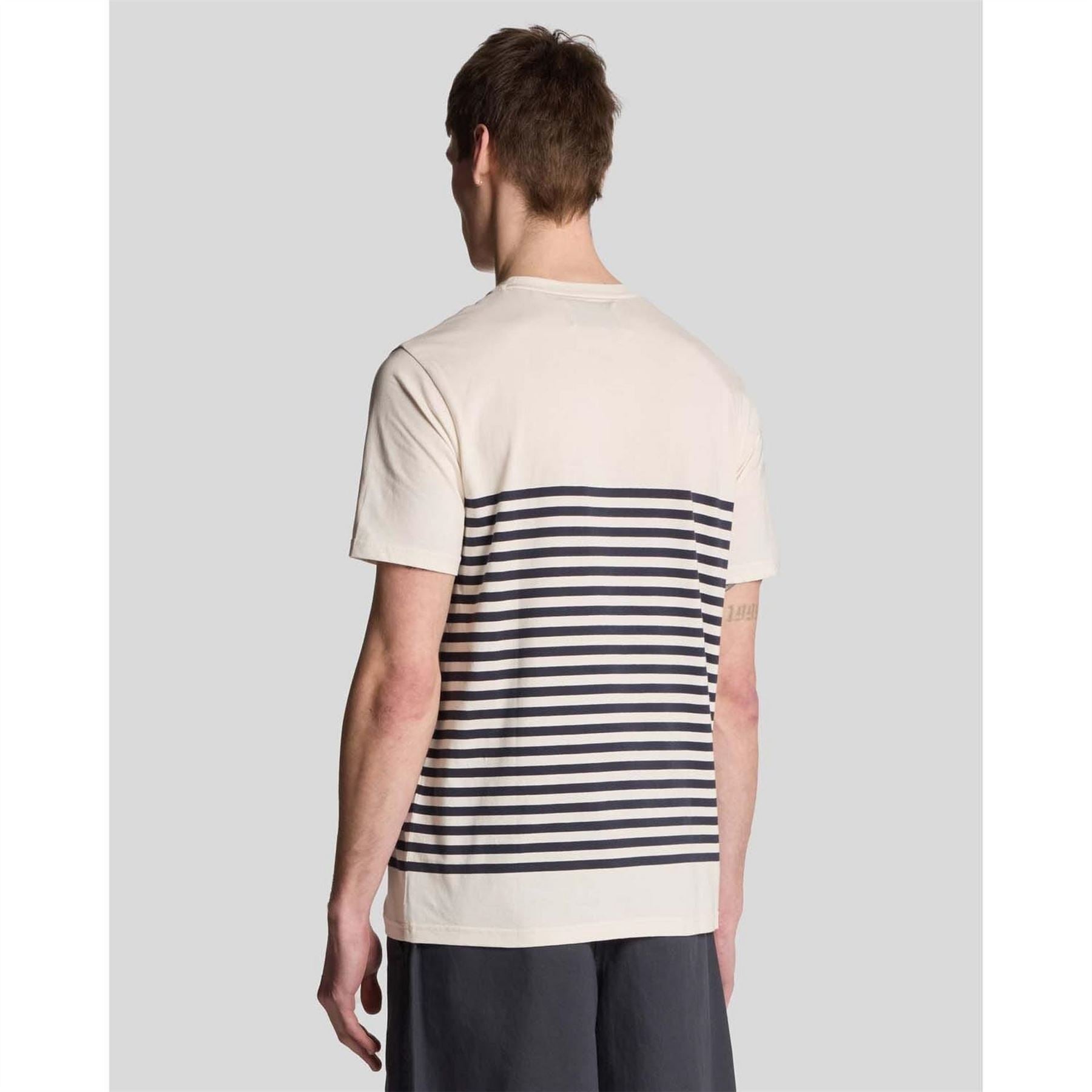 Lyle and Scott Blend Breton Stripe T-Shirt