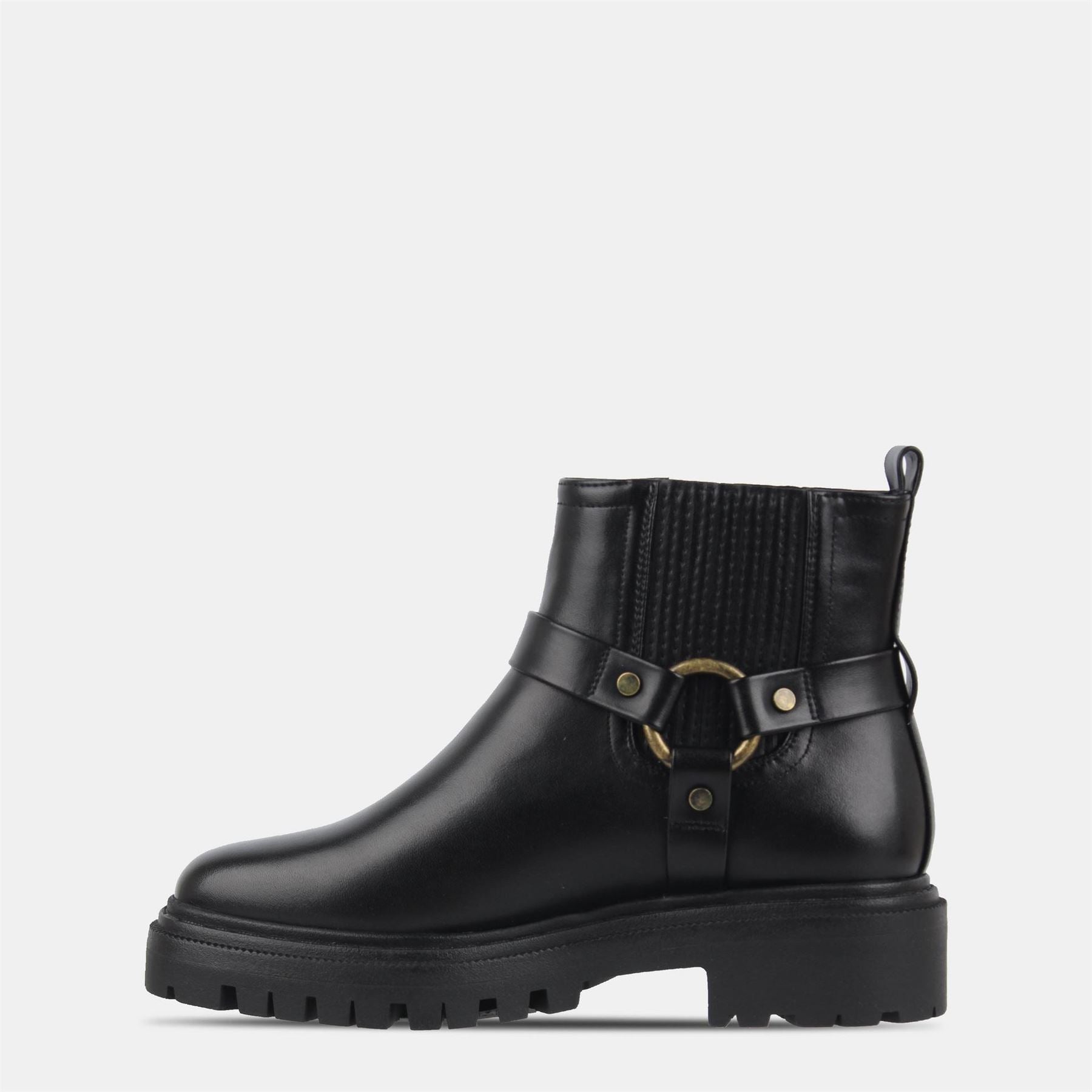 Jack Wills Motorcycle Boots with Lug Sole