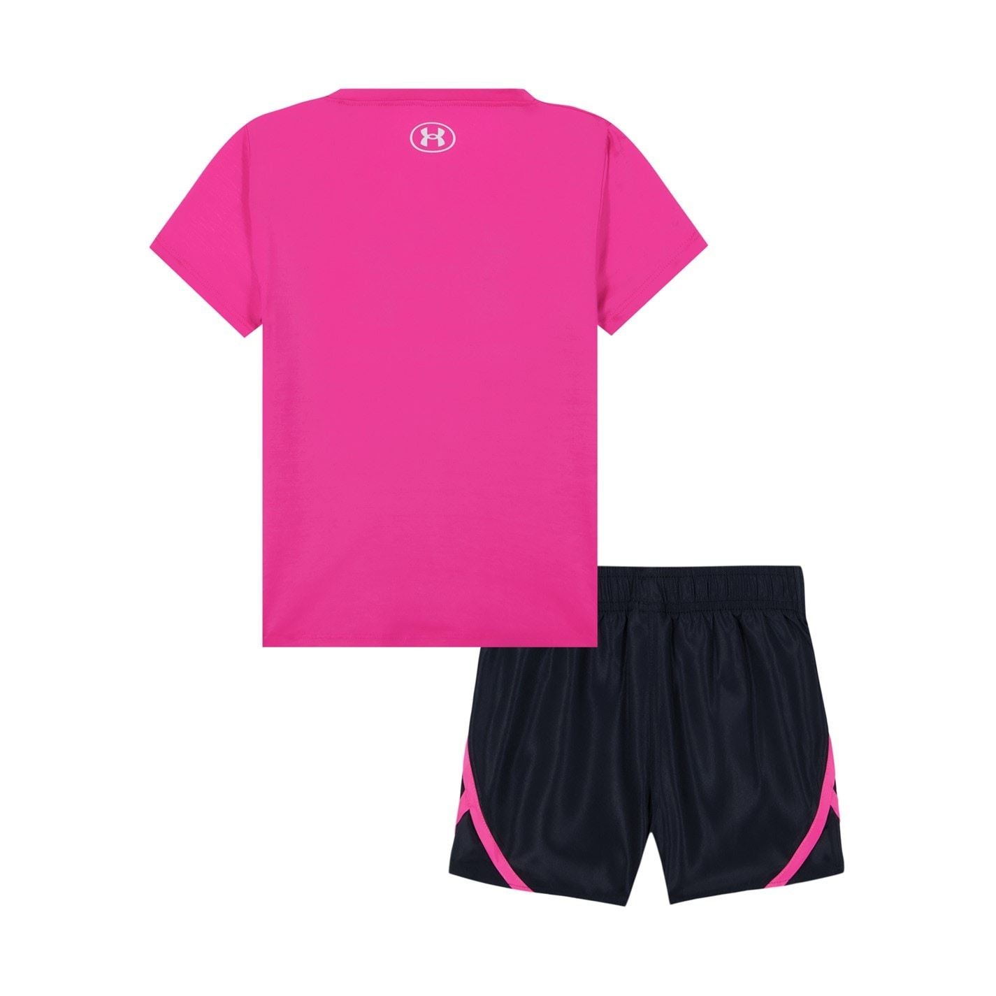 Under Armour Large Genie Crew Neck Short Sleeve T-Shirt and Short Set