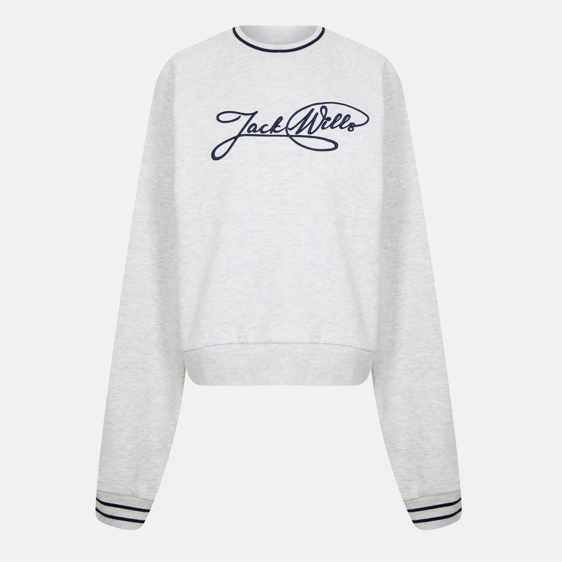 Jack Wills Crew Neck Relaxed Fit Long Sleeve Sweater