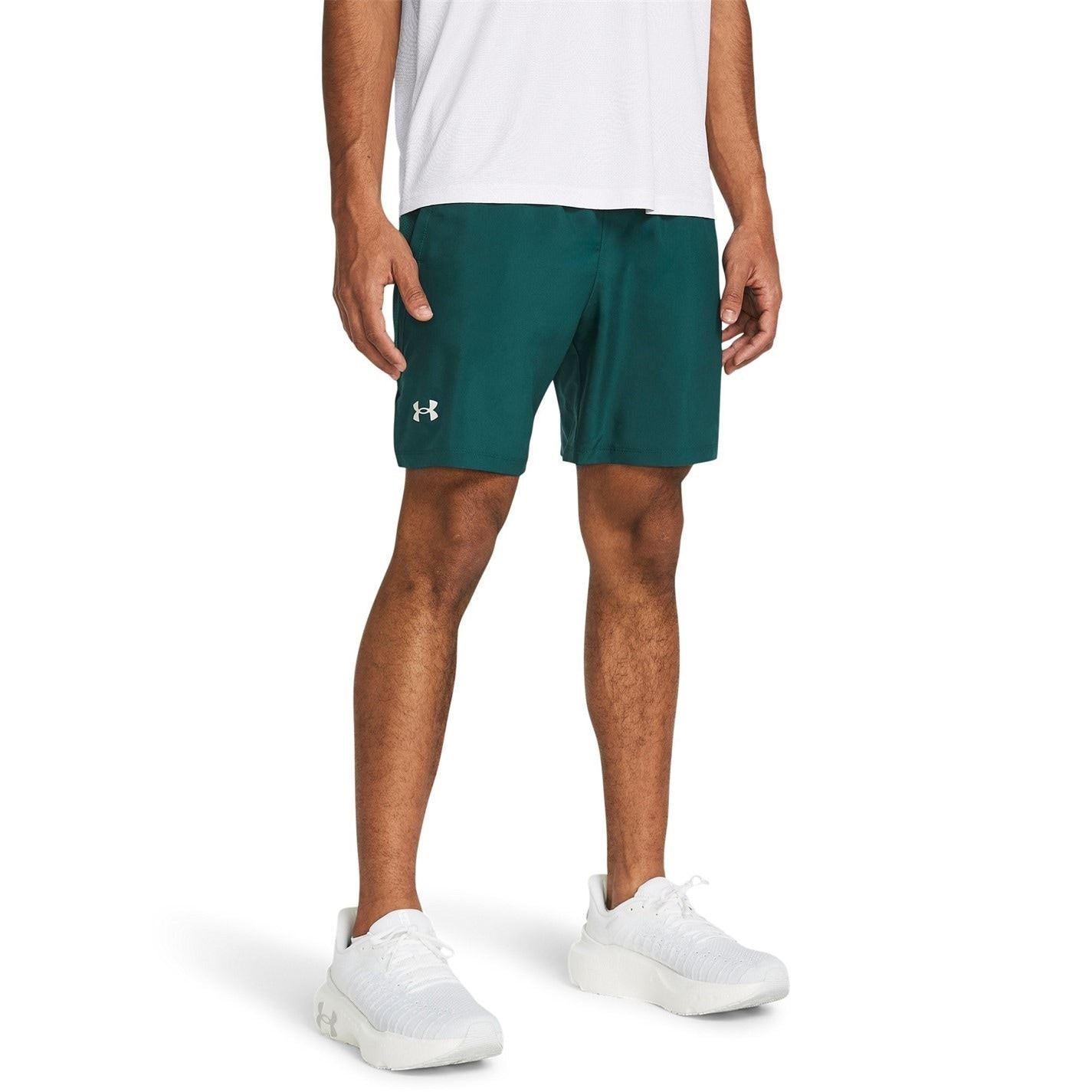 Under Armour Mens Armour Ua Launch 2 In 1 7 Shorts