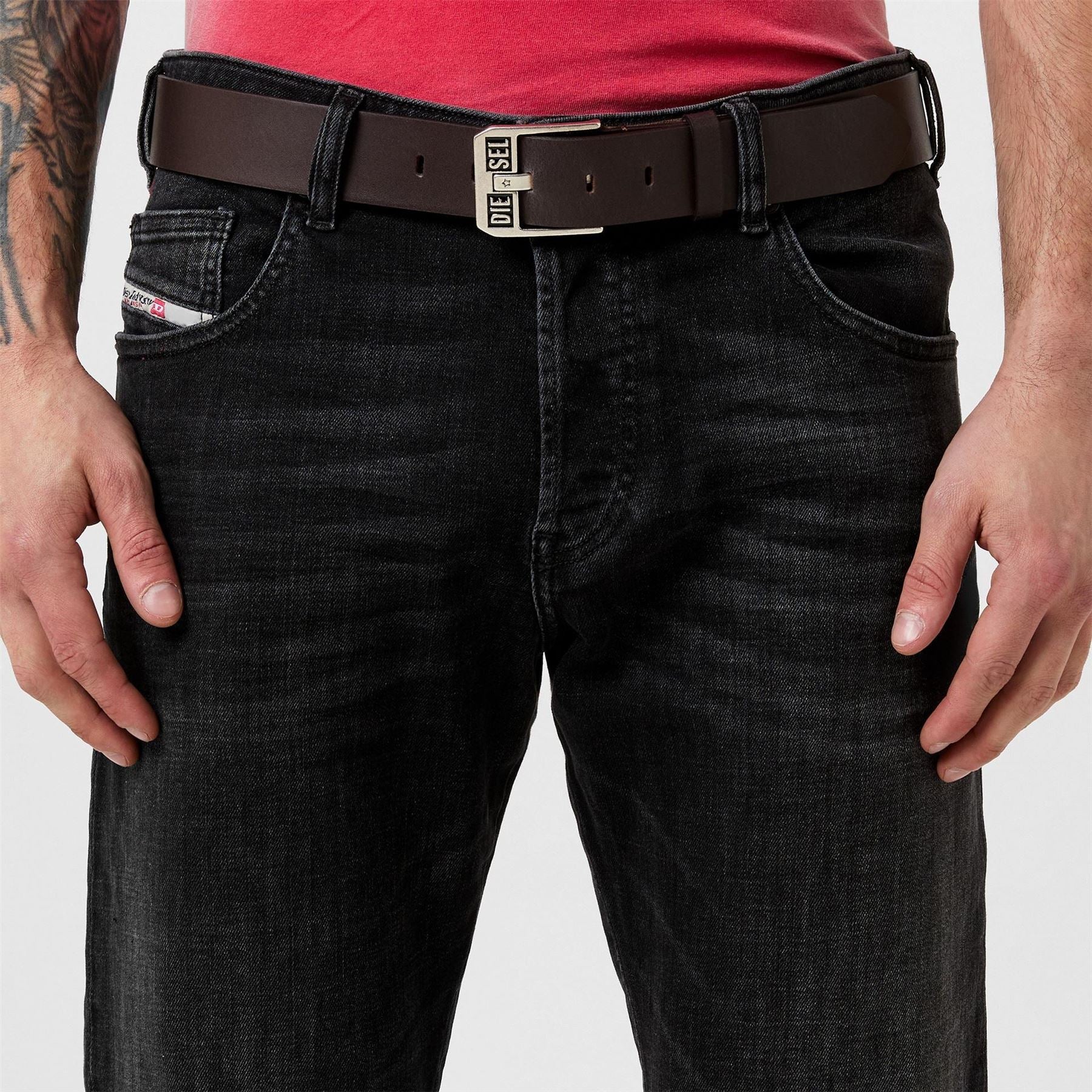 Diesel Leather Belt