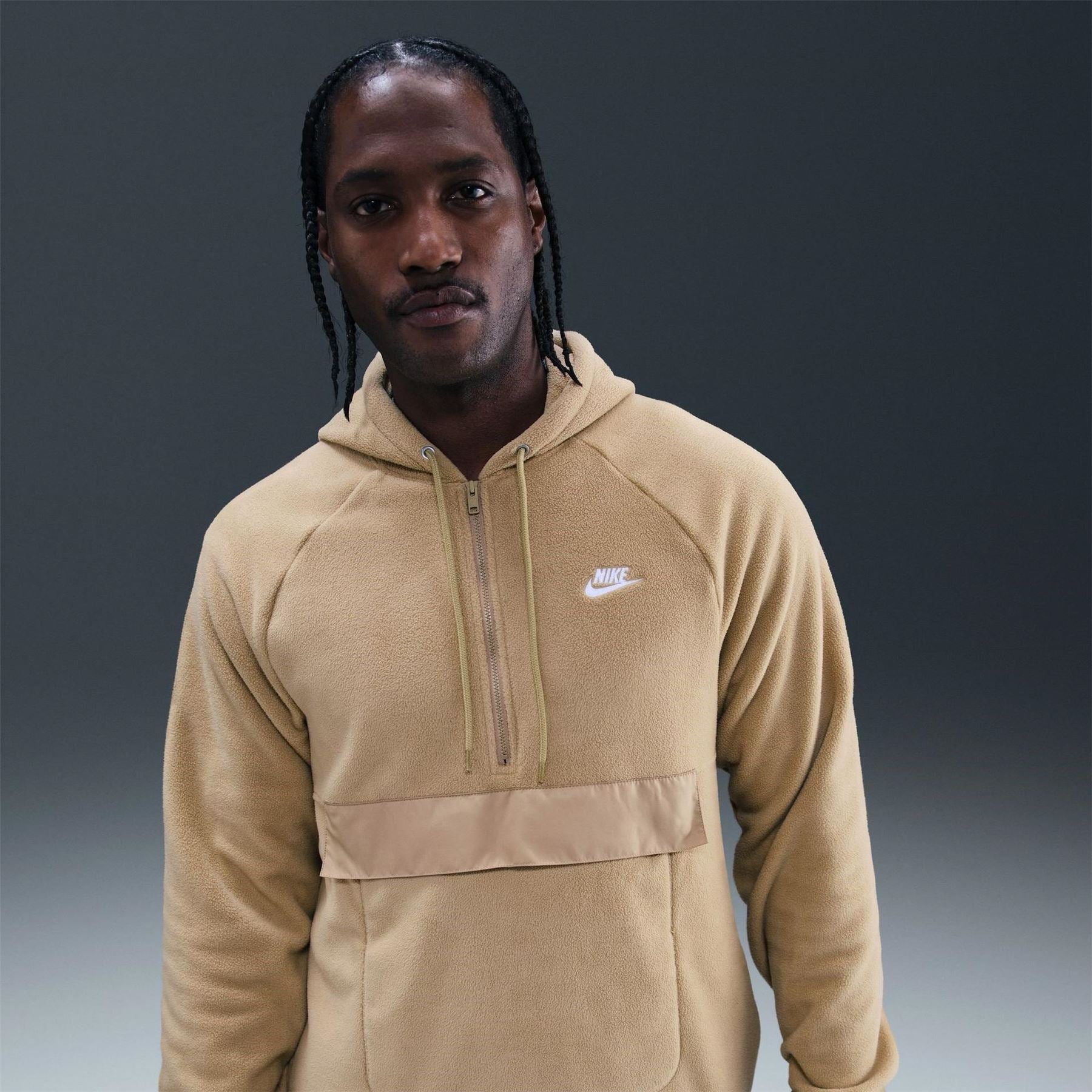 Nike Hooded Neck Raglan Sleeve Sweatshirt