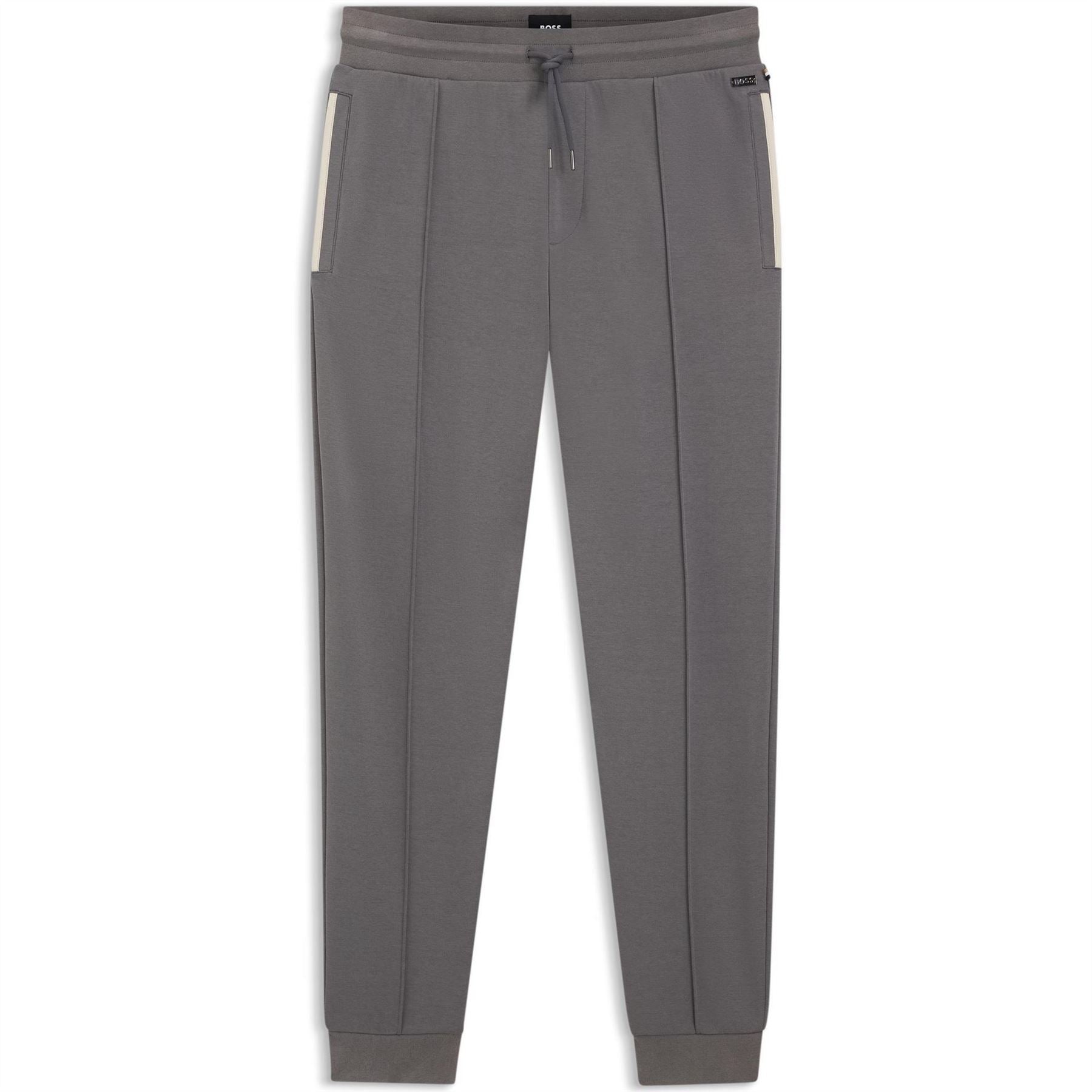 Boss Sense Solid Patterned Slim Joggers