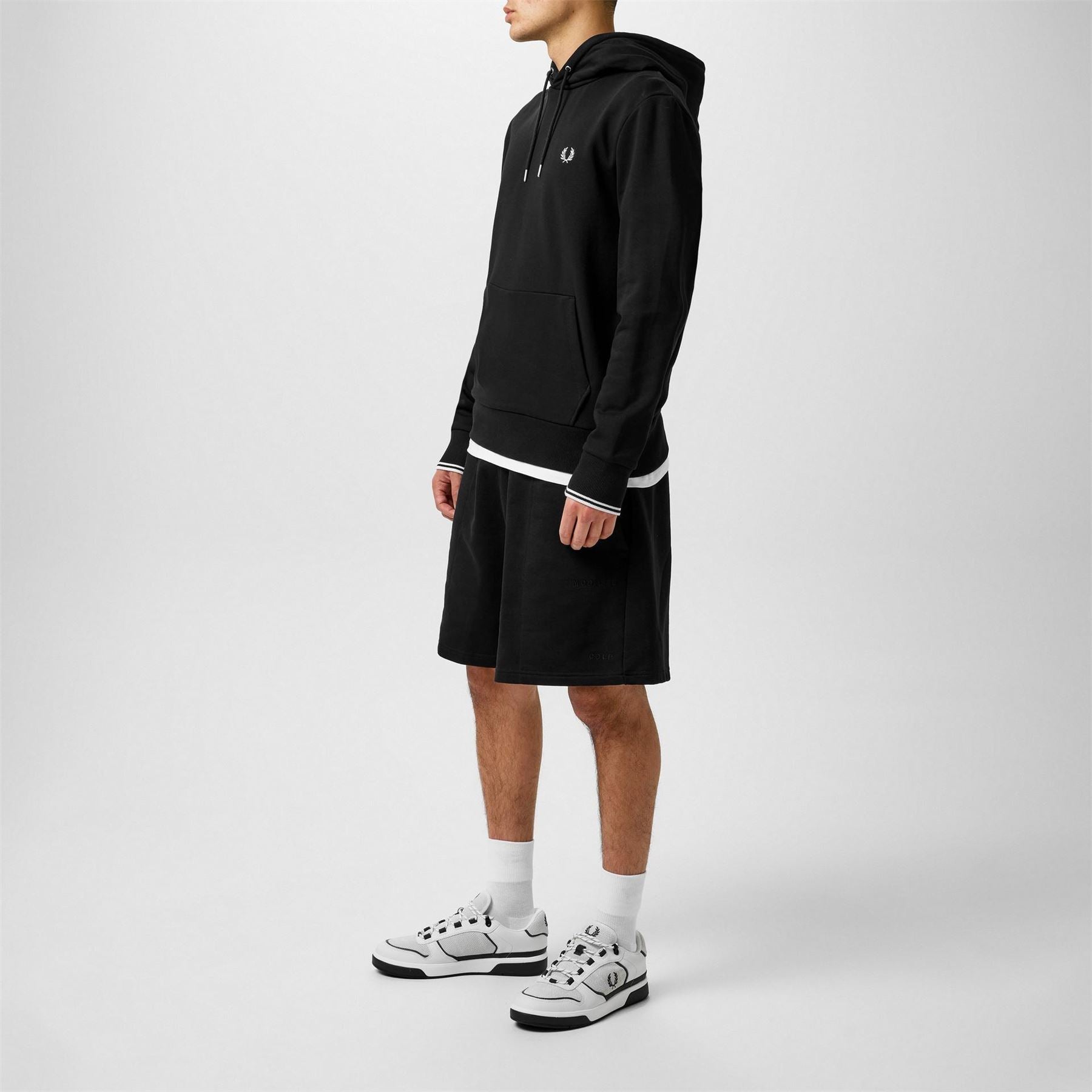 Fred Perry Court Perf Lace Up Low Top Sneakers