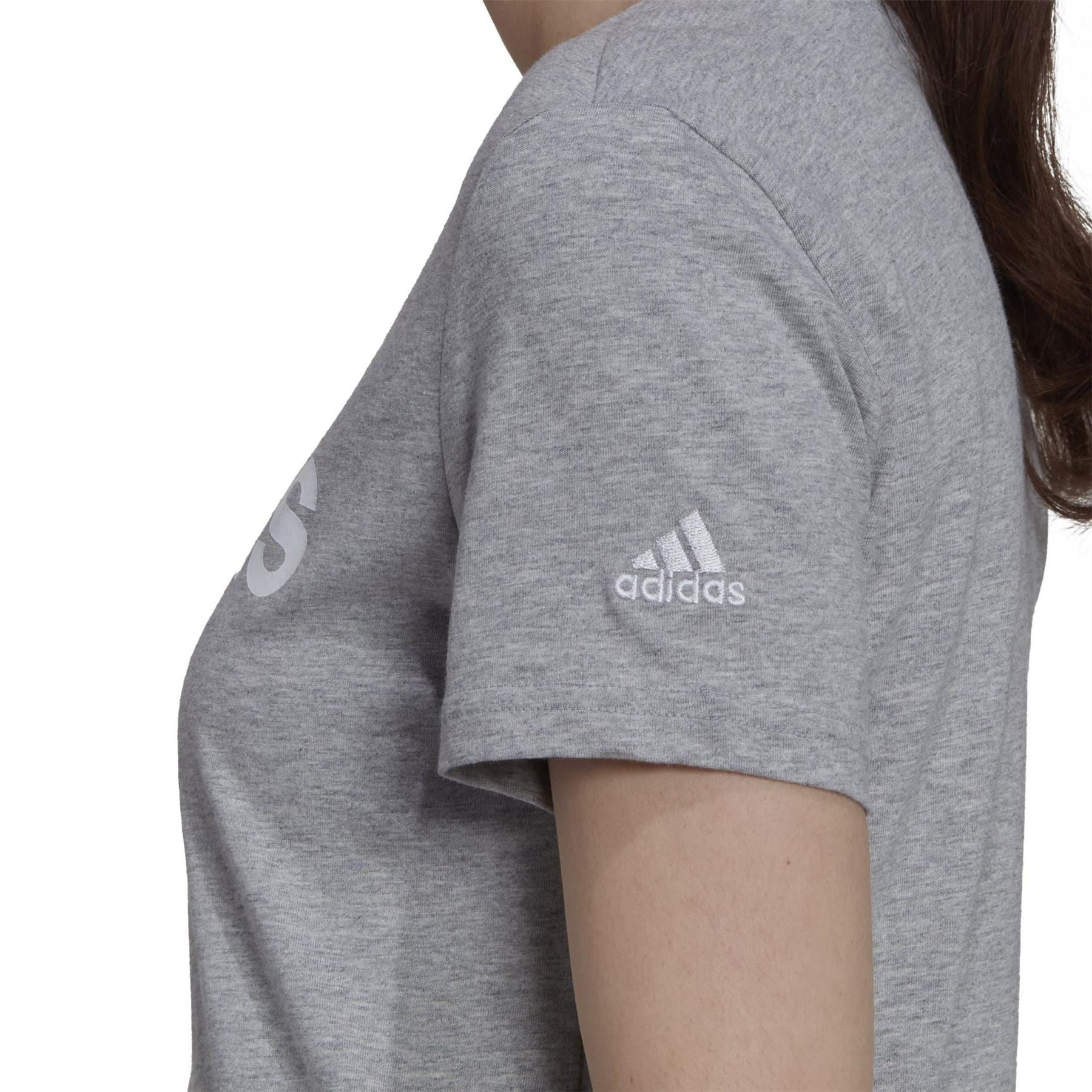 adidas Womens Slim Logo T-Shirt