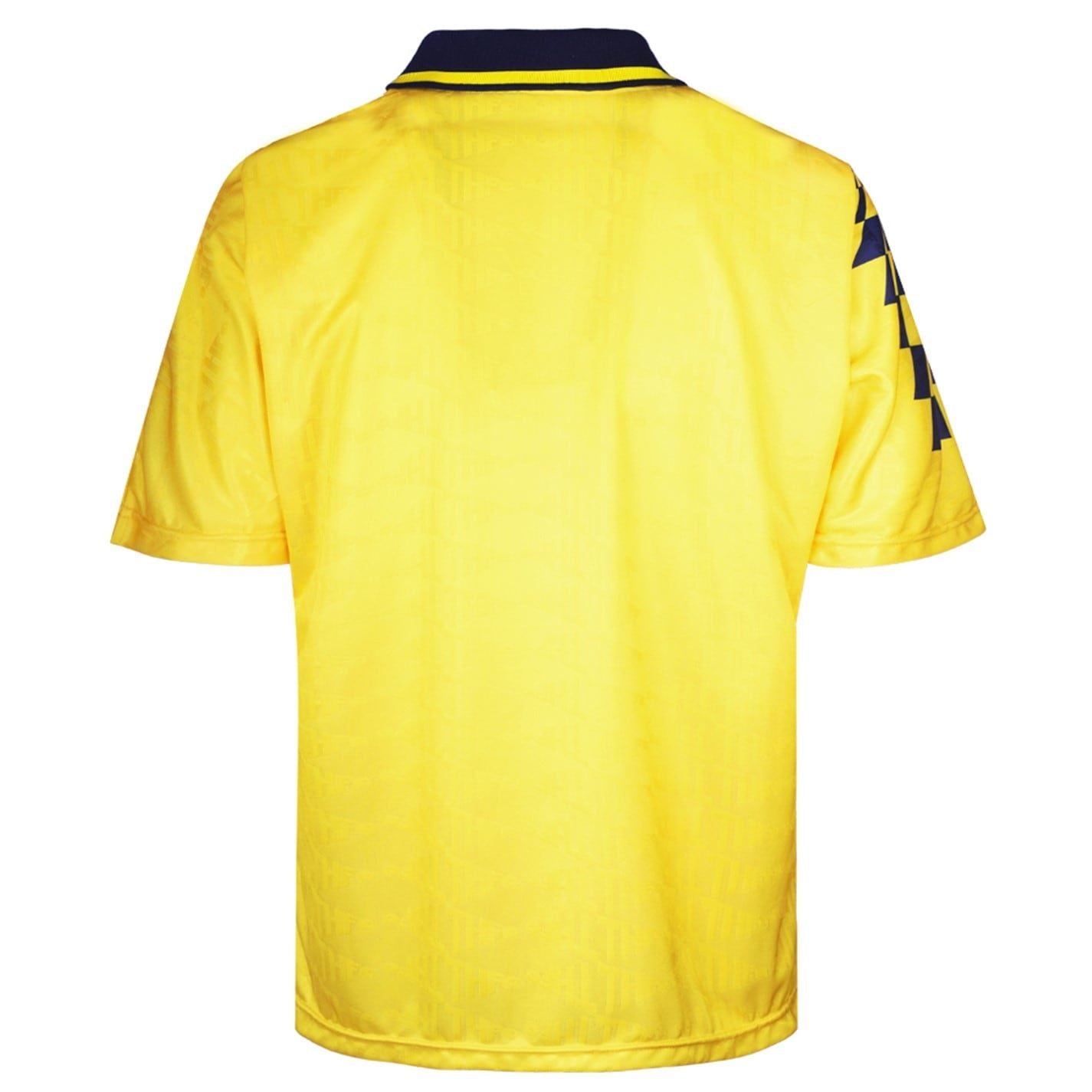 Score Draw Tottenham Hotspur Retro Away Shirt 92 Adults