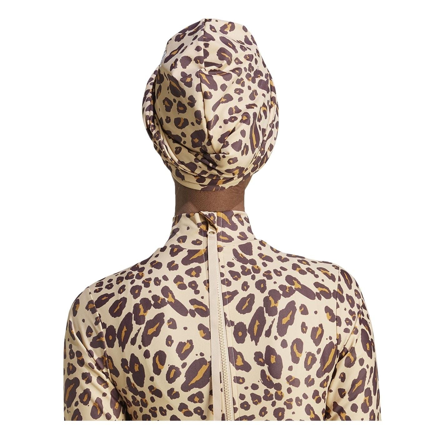adidas Womens Solid   Animal Print Reversible Turban