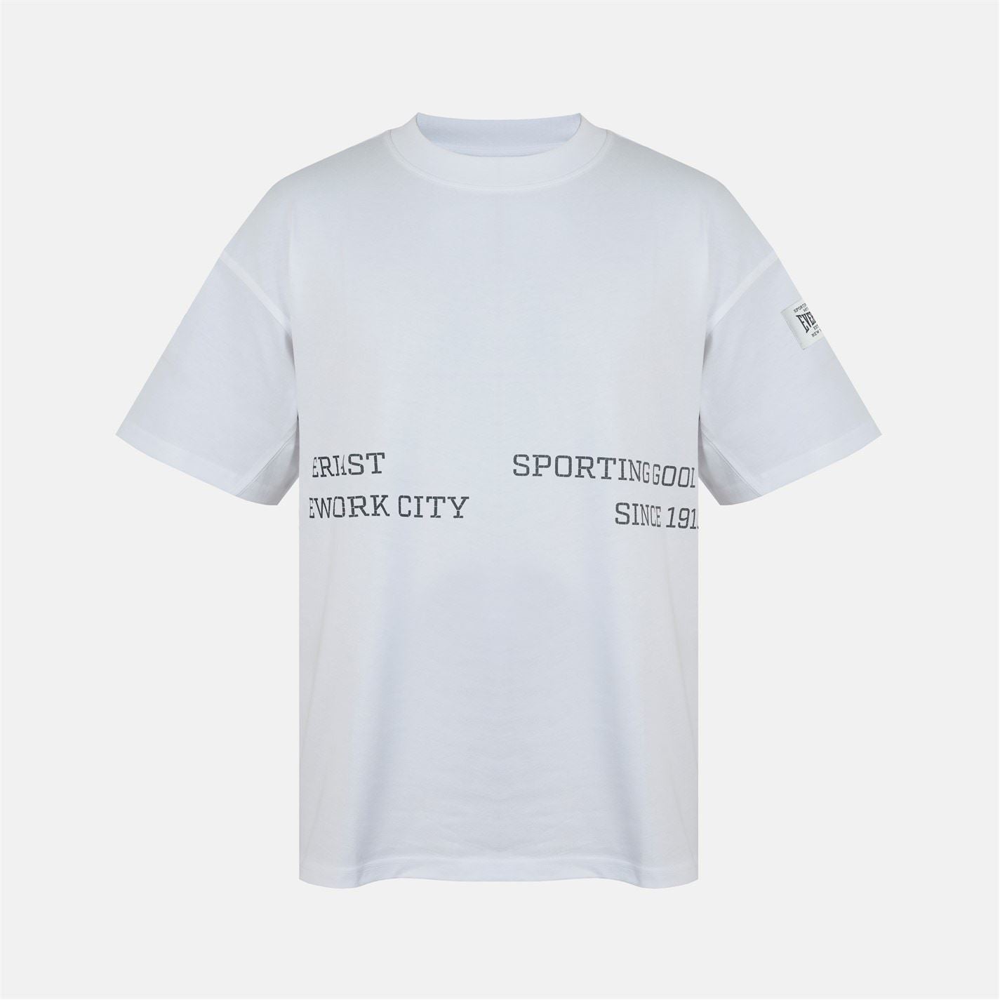 Everlast NYC Crew Neck Short Sleeve Boyfriend T-Shirt