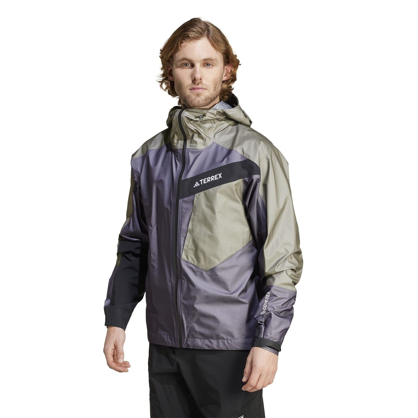 adidas Mens Track Gore Act J Waterproof Jacket
