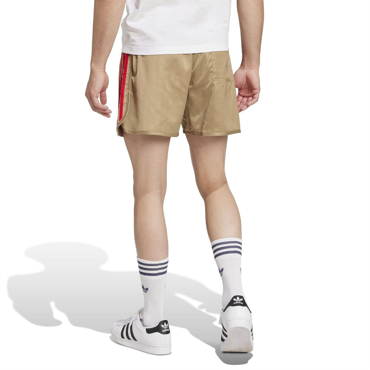 adidas Mens David Beckham Originals 3 Stripes Shorts