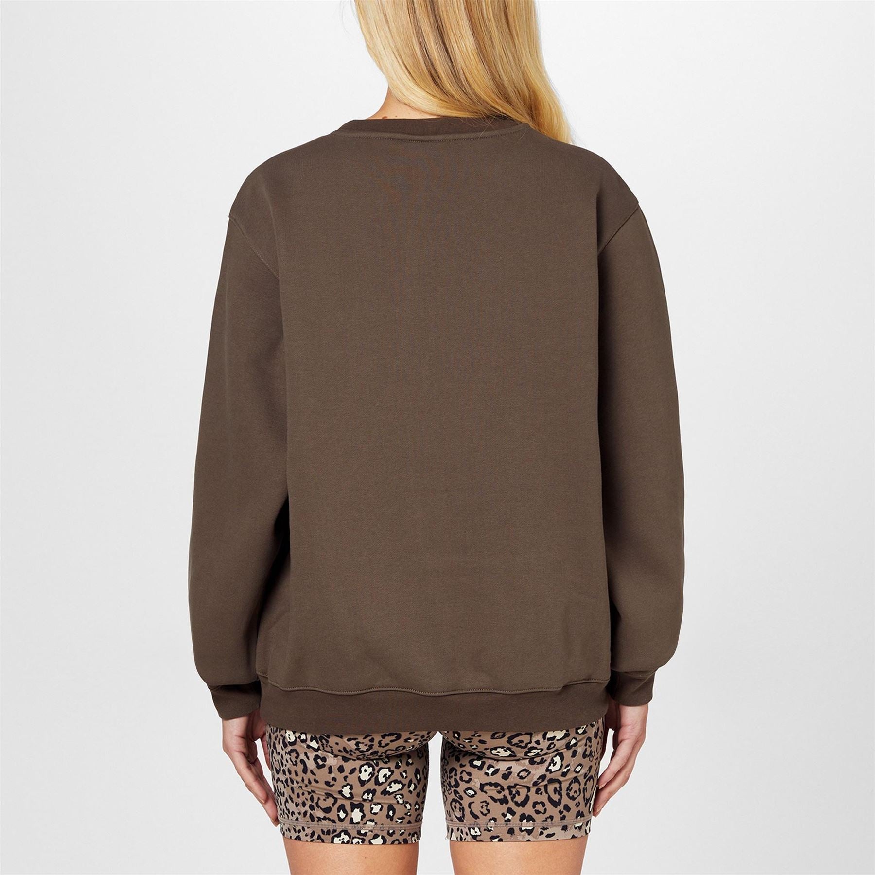 Sweaty Betty Elevated Crew Neck Long Sleeve Sweatshirt