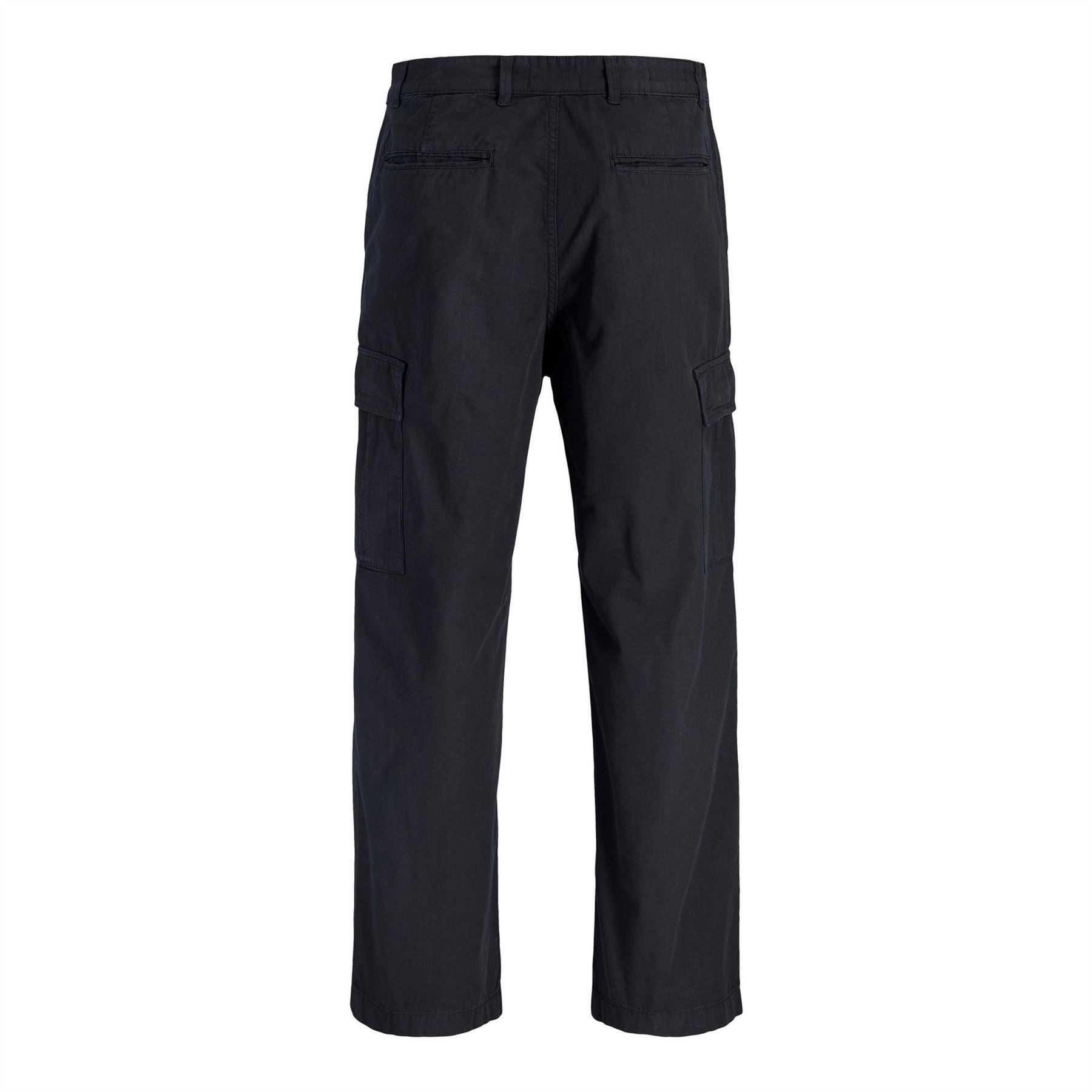 Jack and Jones Carter Solid Patterned Straight Cargo Pants
