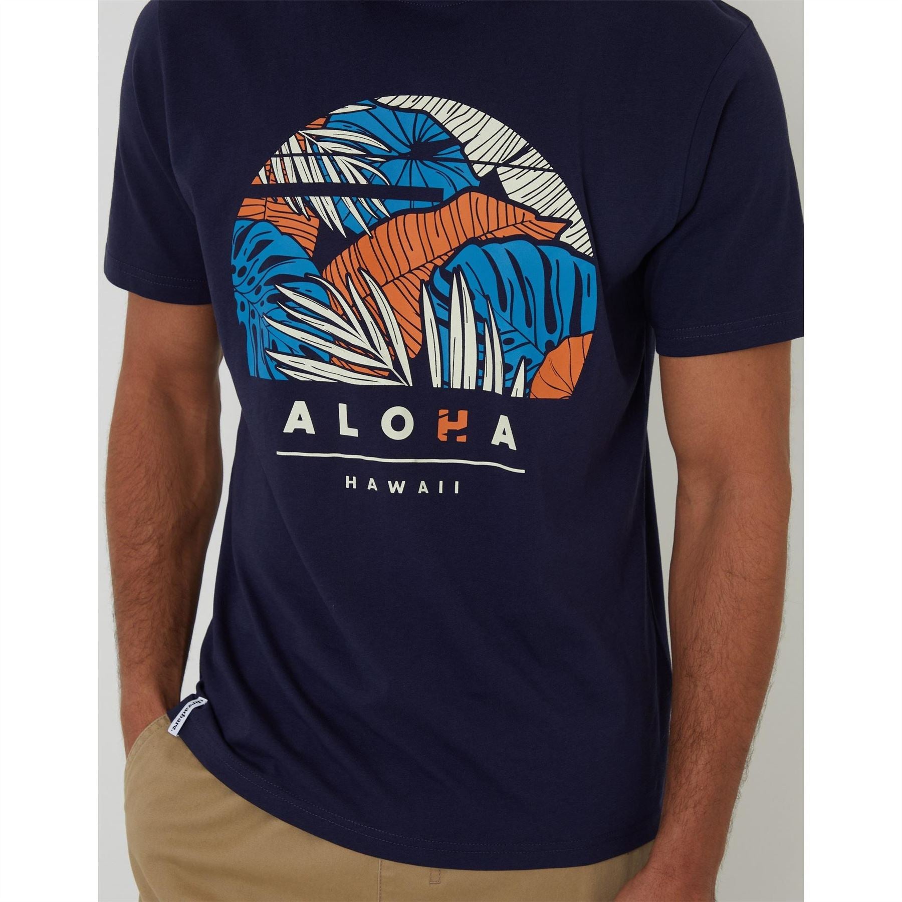 Threadbare Regular Fit Crew Neck Short Sleeve T-Shirt
